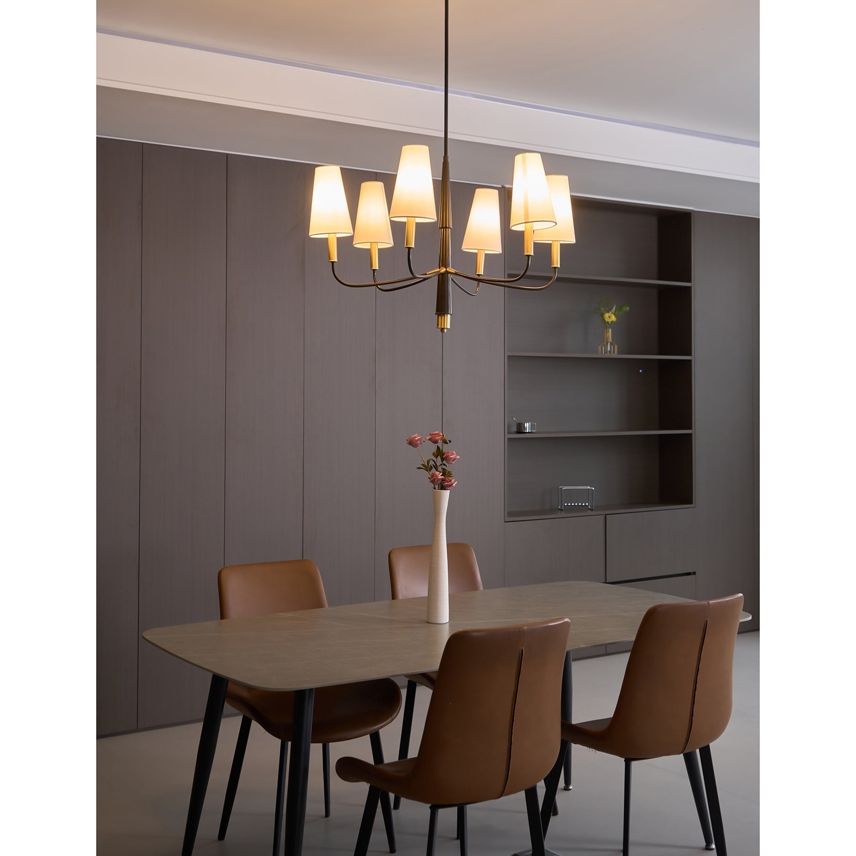 Lyshae Lustre Laiton Tissu Industriel Vintage Salon