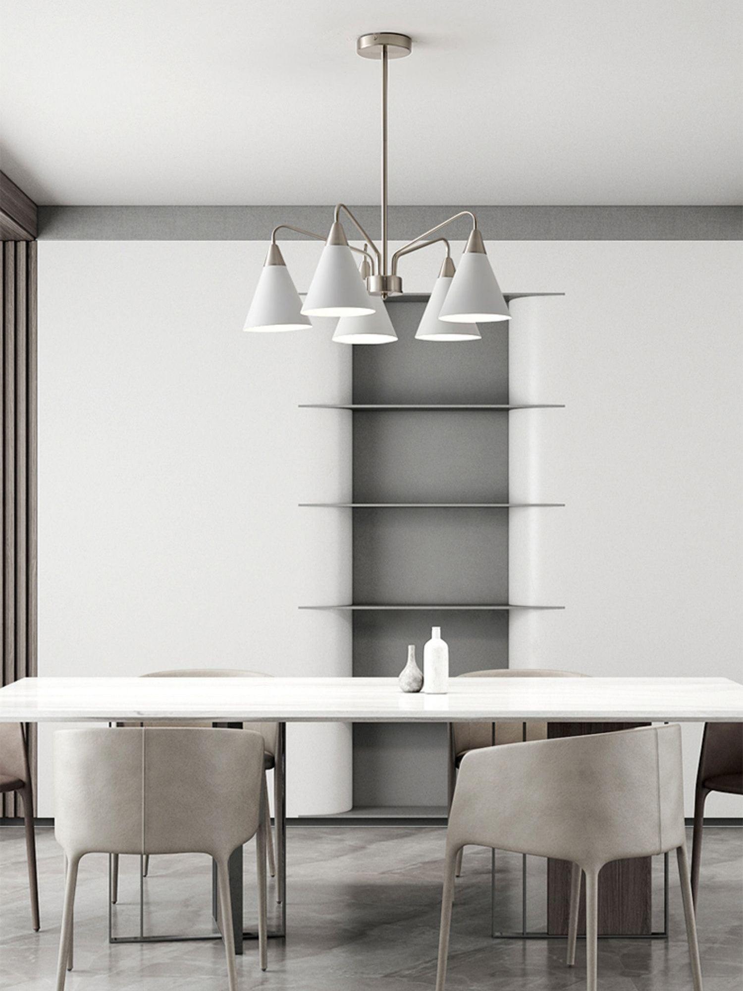 Elthaeth Premium Nordic Art Mode Cône Lustre