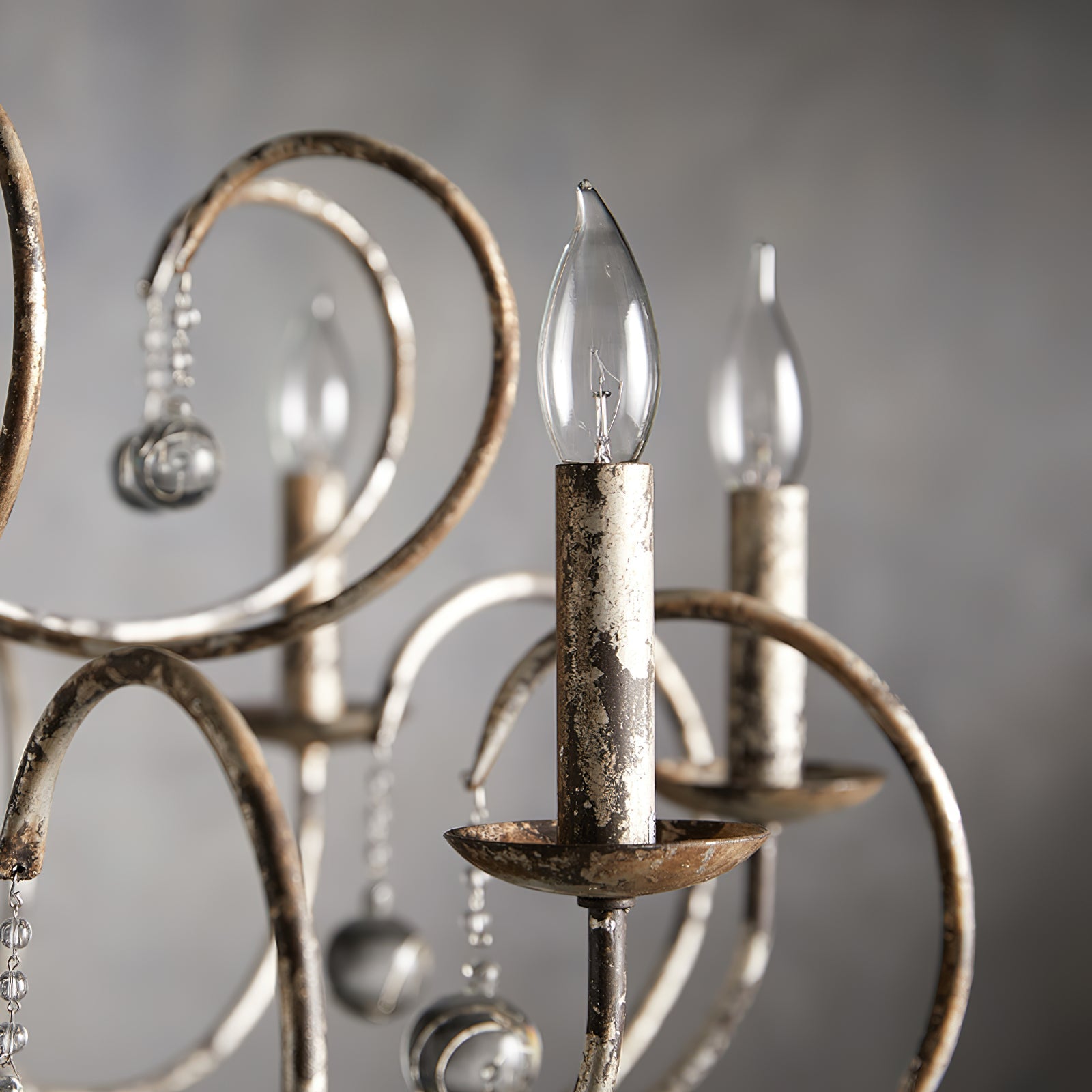 Ermira Lustre Cristal Verre Luxe Postmoderne Salon