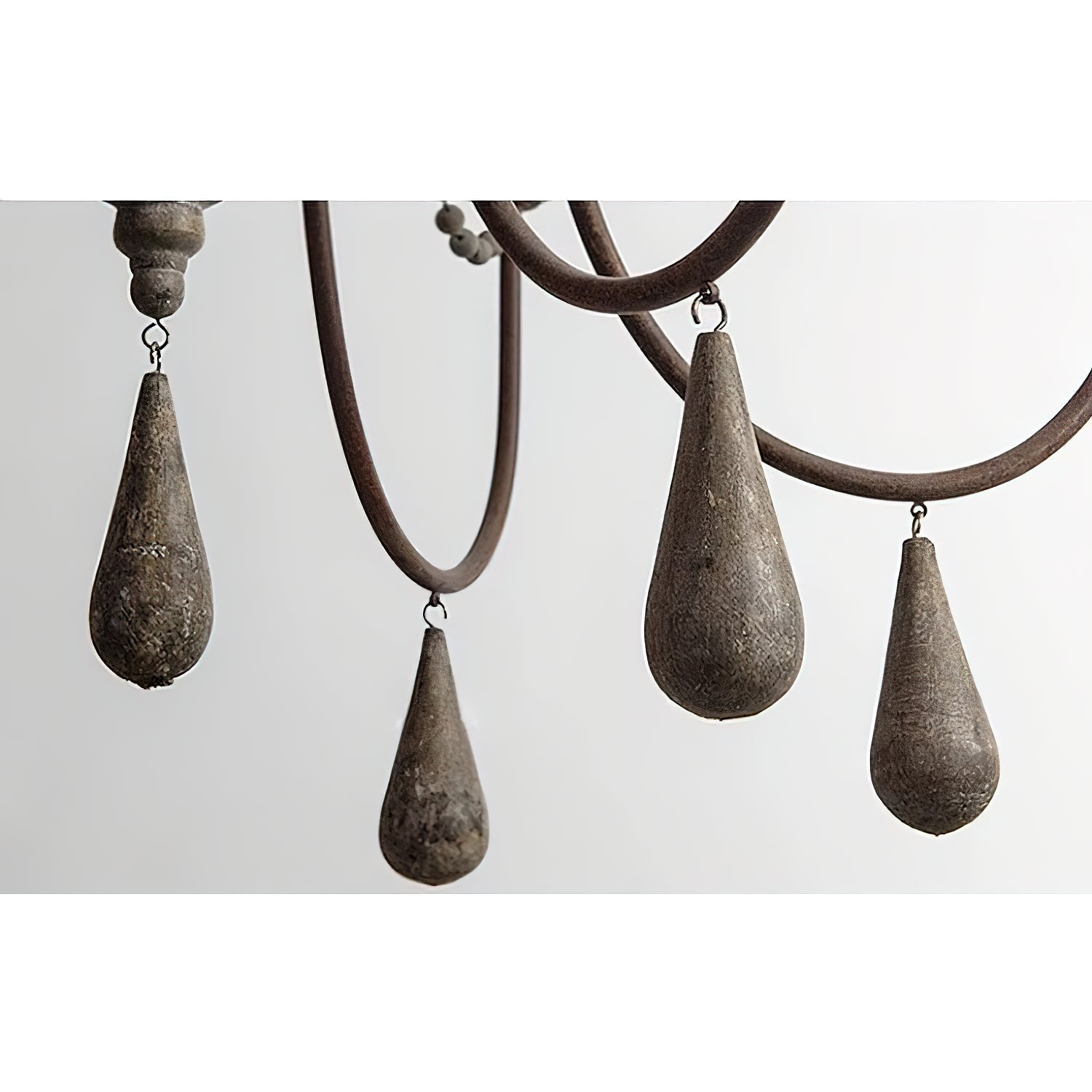 Arshaor Lustre Bois Métal Luxe Postmoderne Salon