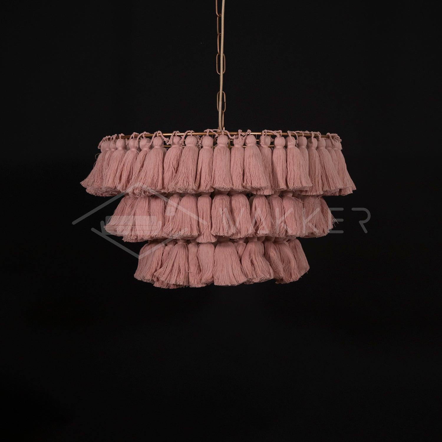 Lustra Lustre Rose Bohème Chic