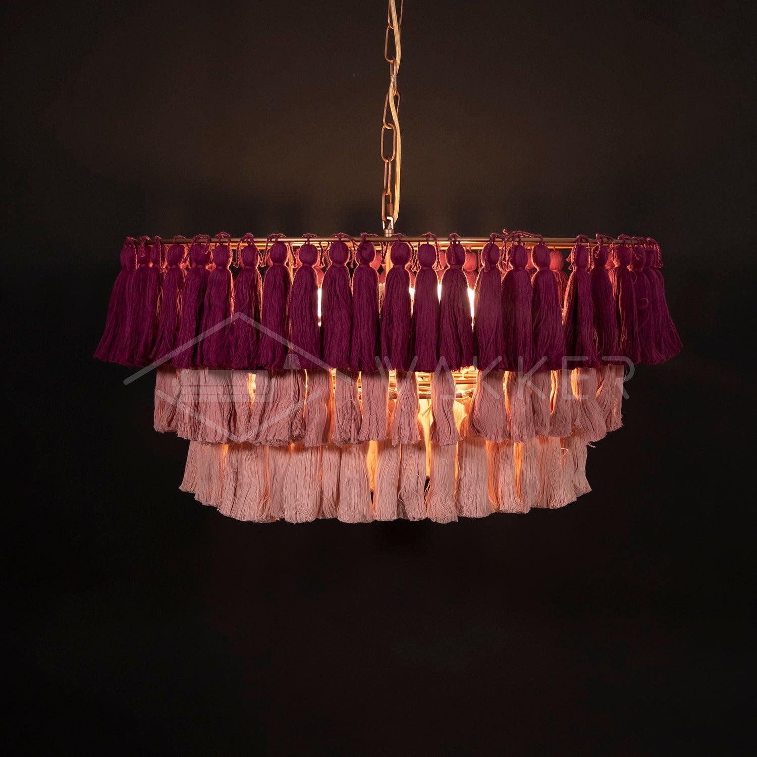 Lustra Lustre Rose Bohème Chic