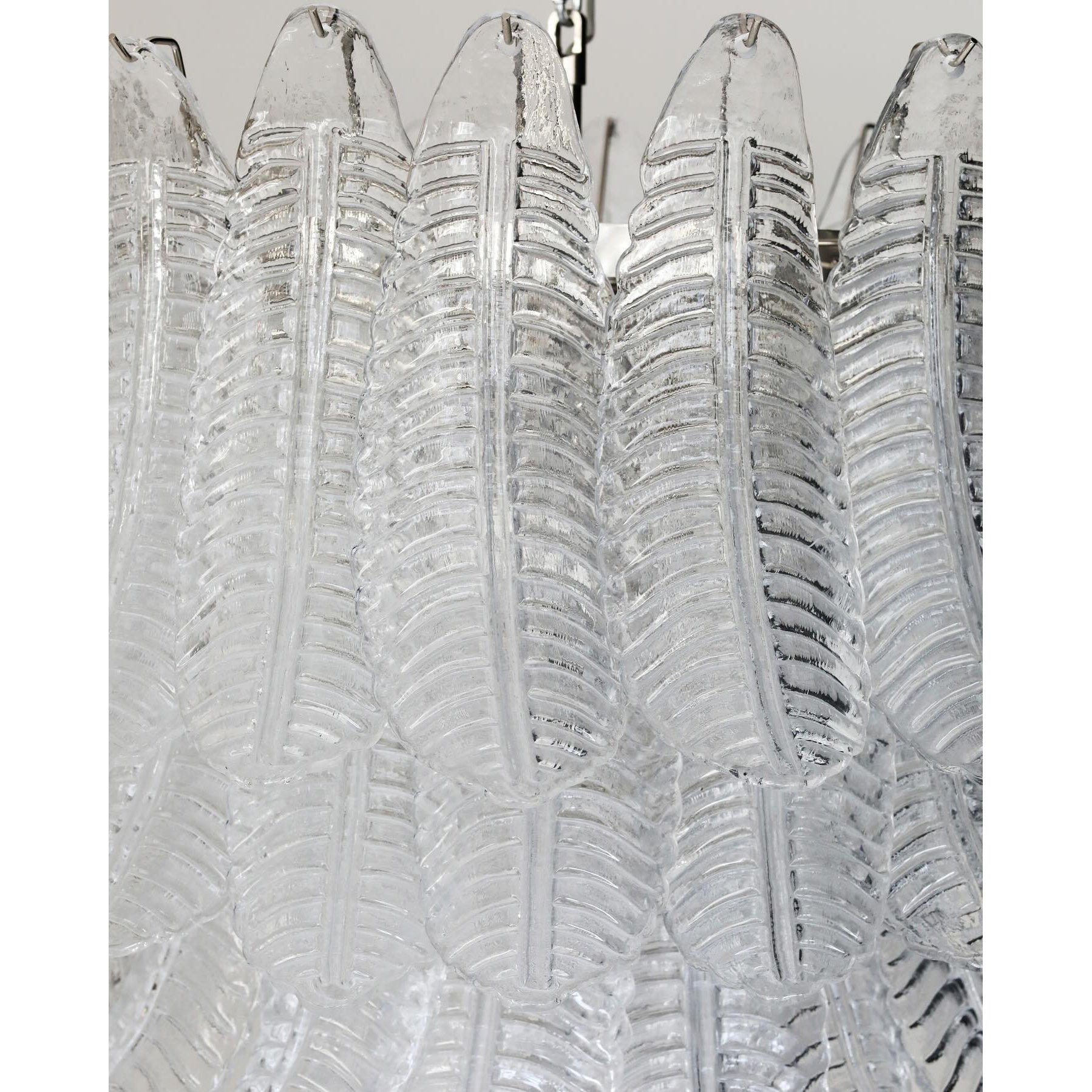 Ersoran Lustre Métal Verre Luxe Postmoderne