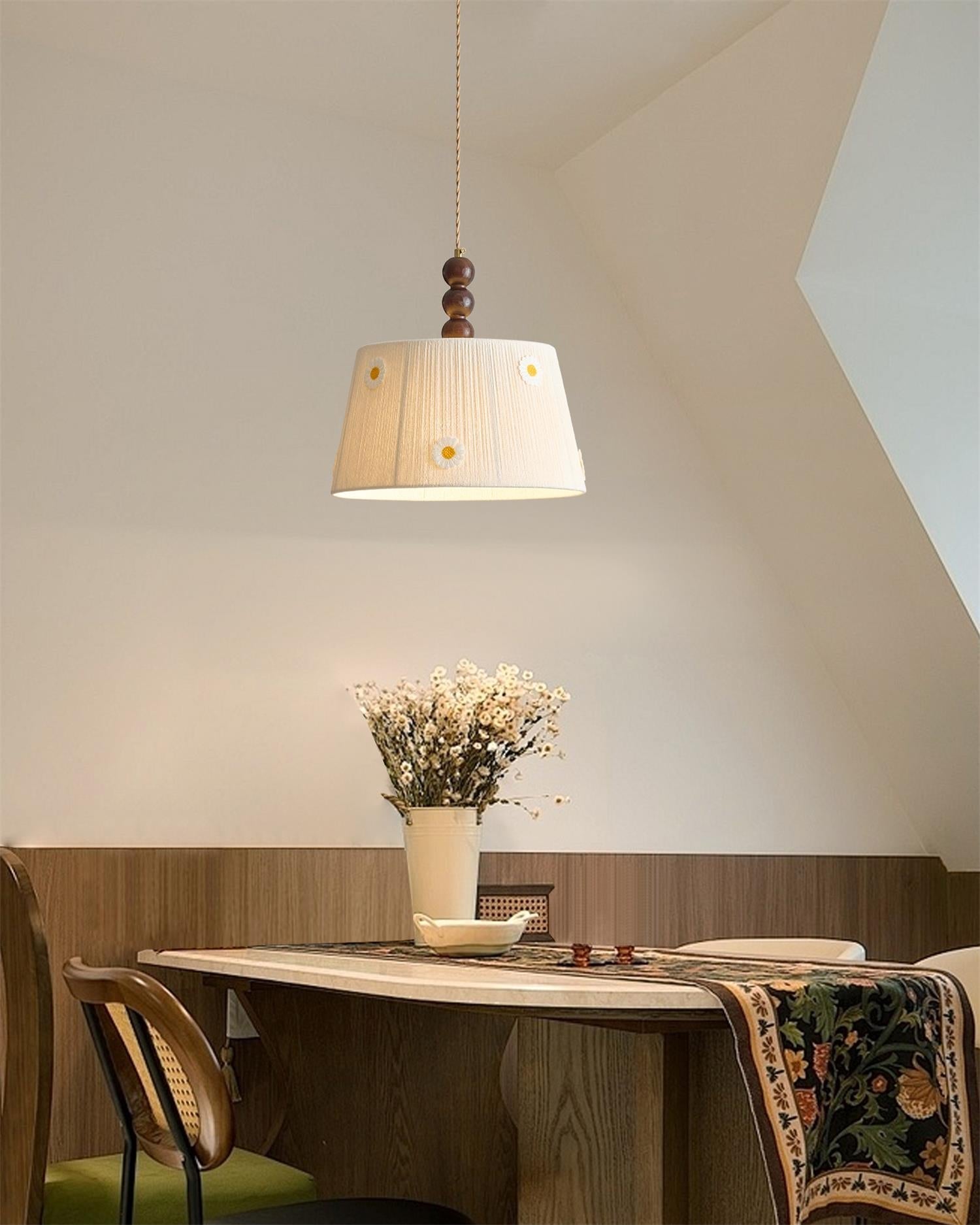 Tatum Suspension Minimaliste en Bois