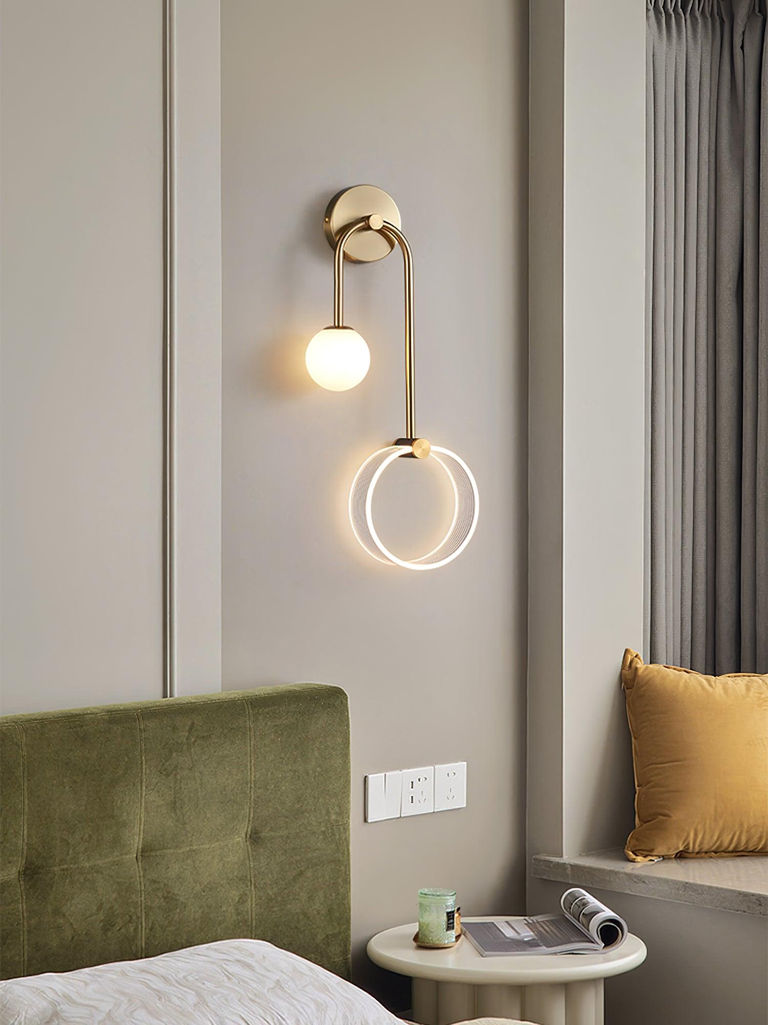 Warren Applique Murale LED Laiton Minimaliste Moderne