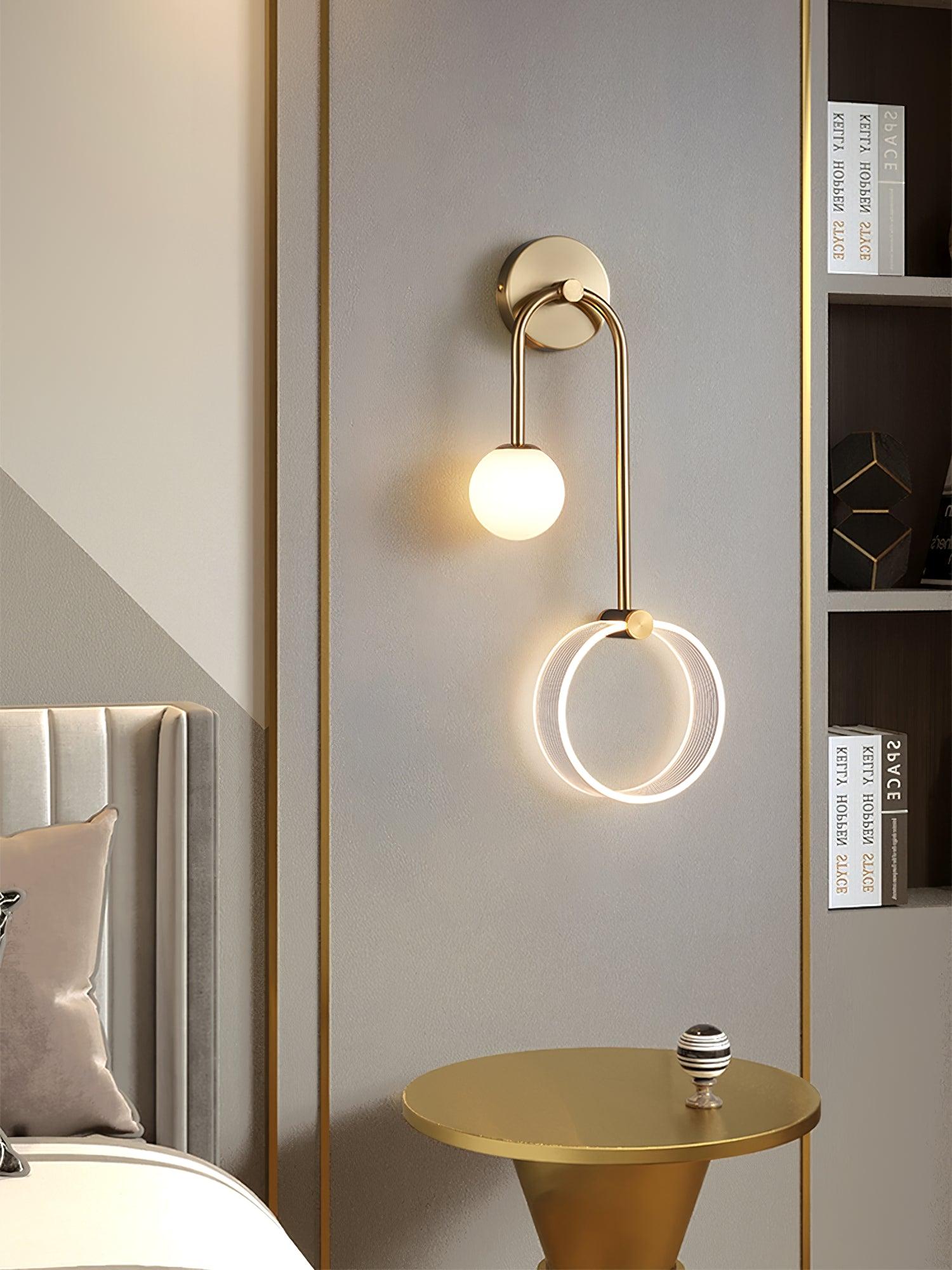 Warren Applique Murale LED Laiton Minimaliste Moderne
