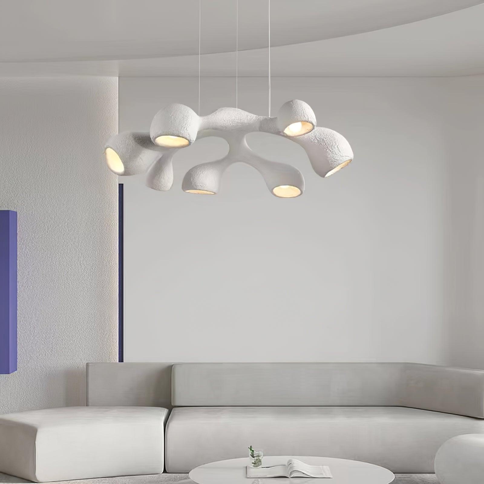 Wave Suspension Polystyrène Moderne