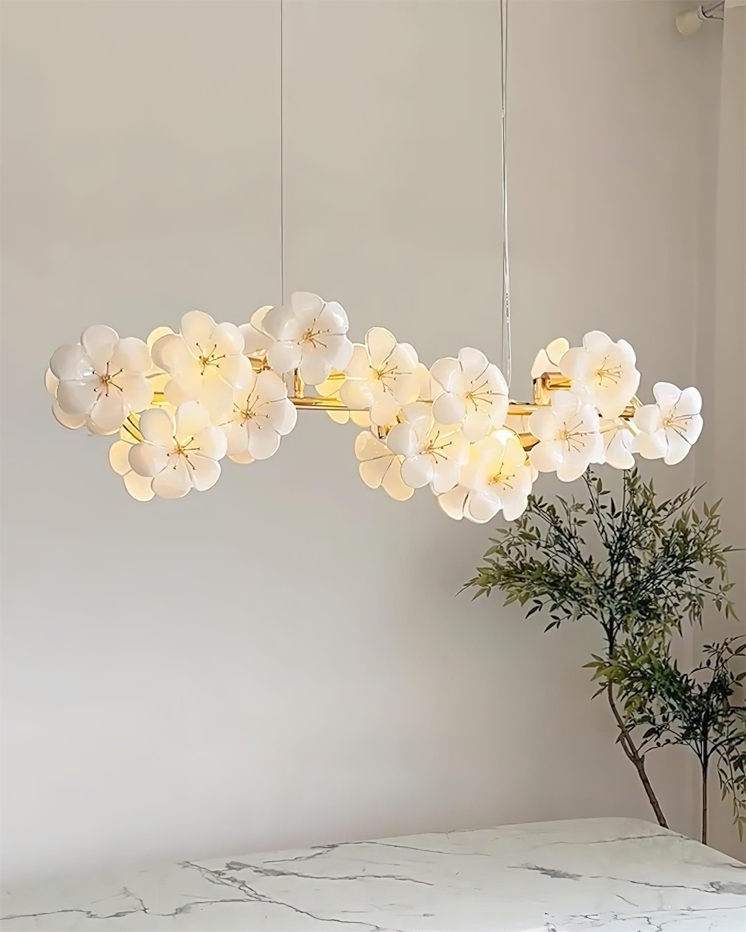 Lustre Aurora Fleurs