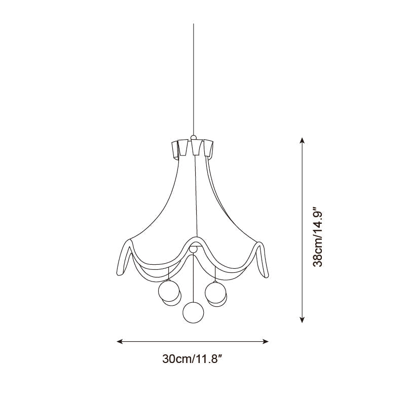 Finaflor Suspension Pompon Écaille