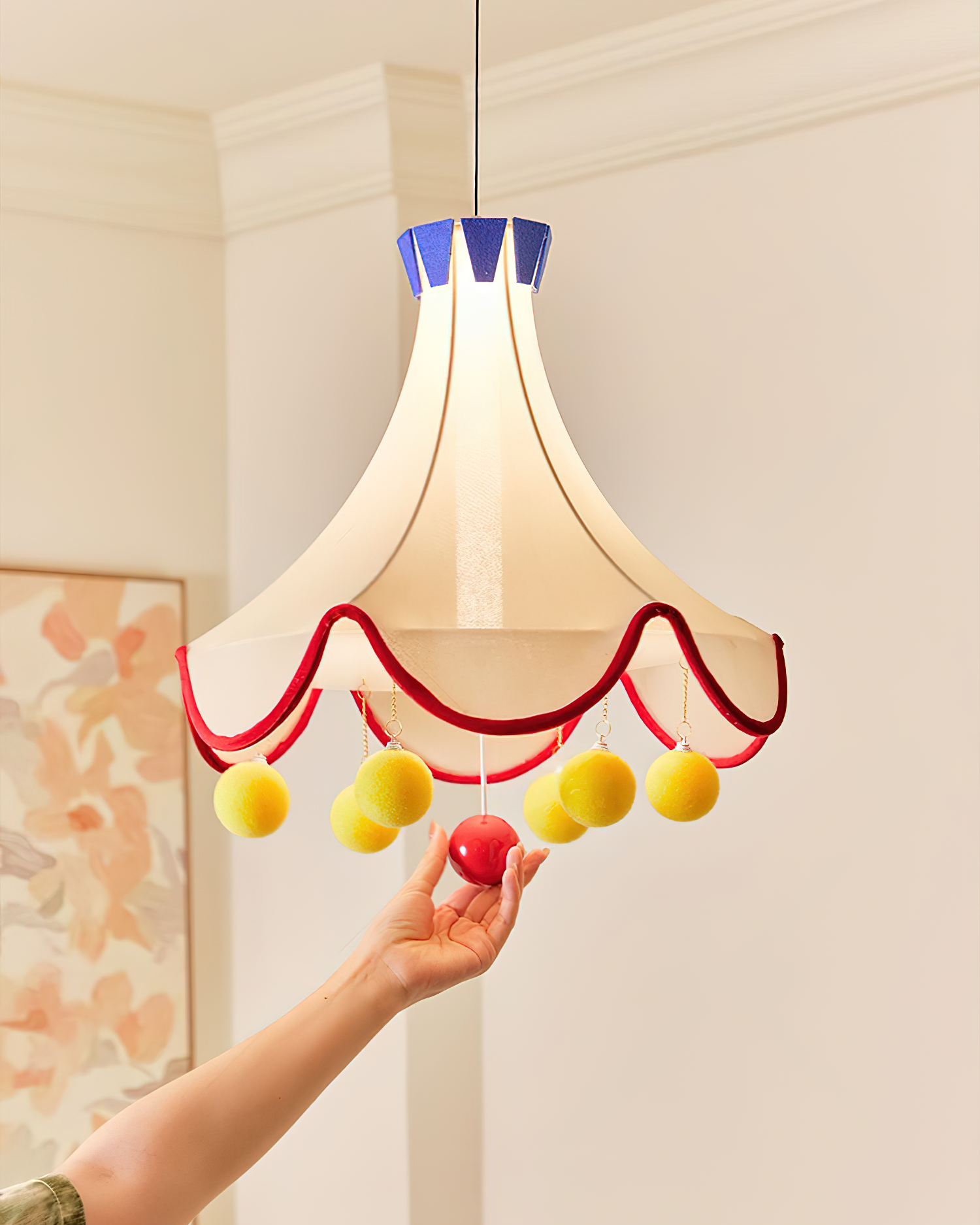 Finaflor Suspension Pompon Écaille