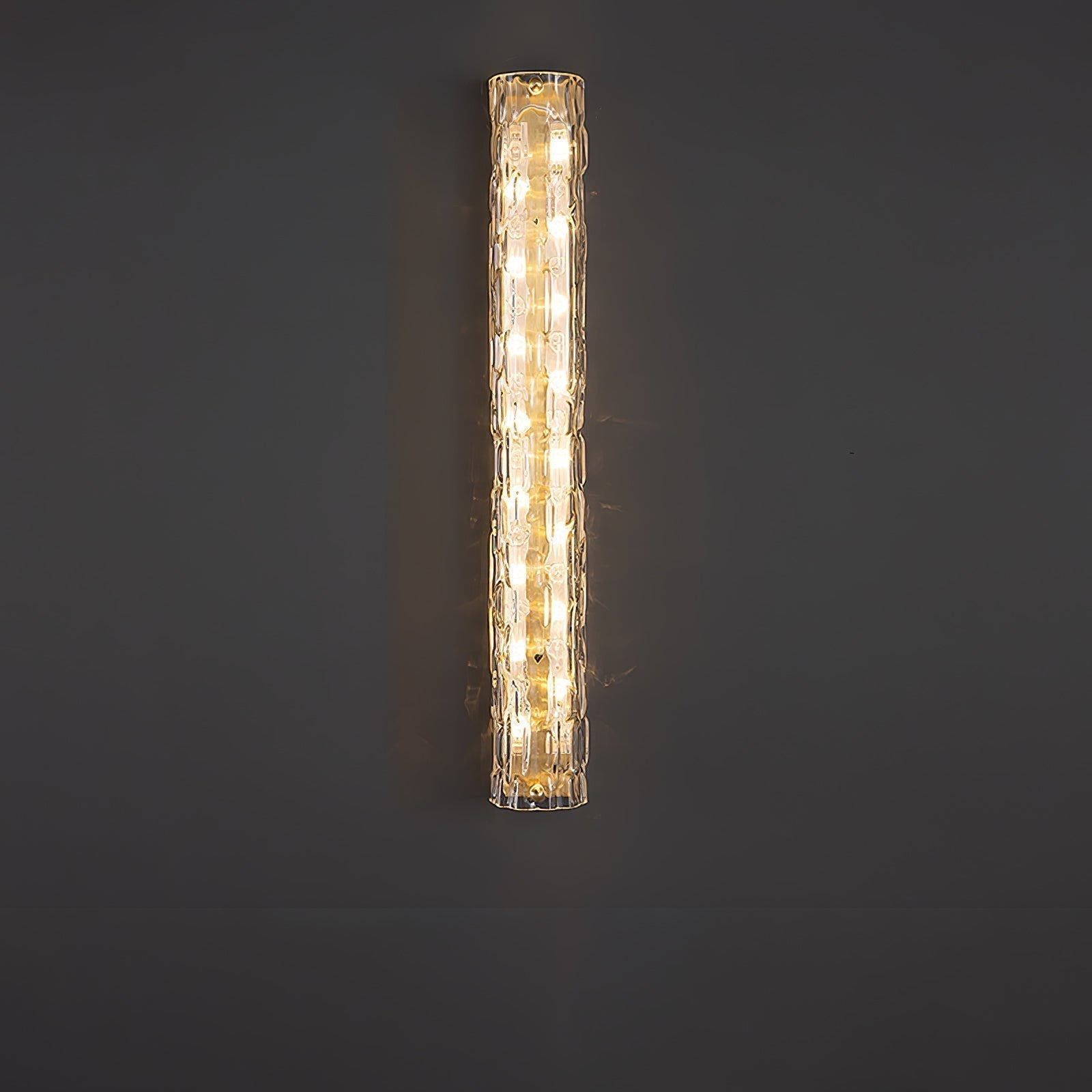 Lumix Lampe Murale en Laiton et Verre Glam