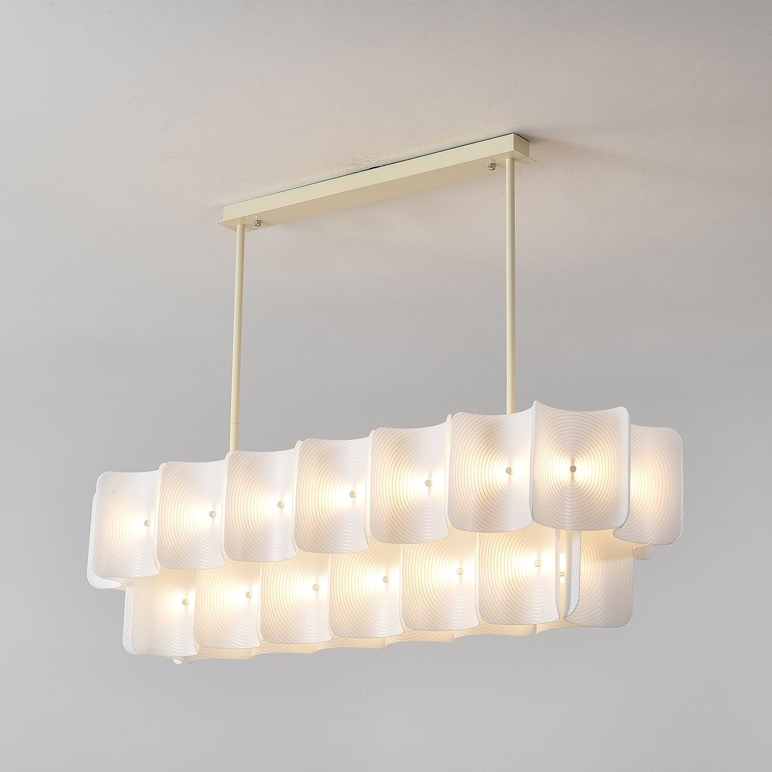Finn Lustra Lustre Acrylique Empreinte Moderne