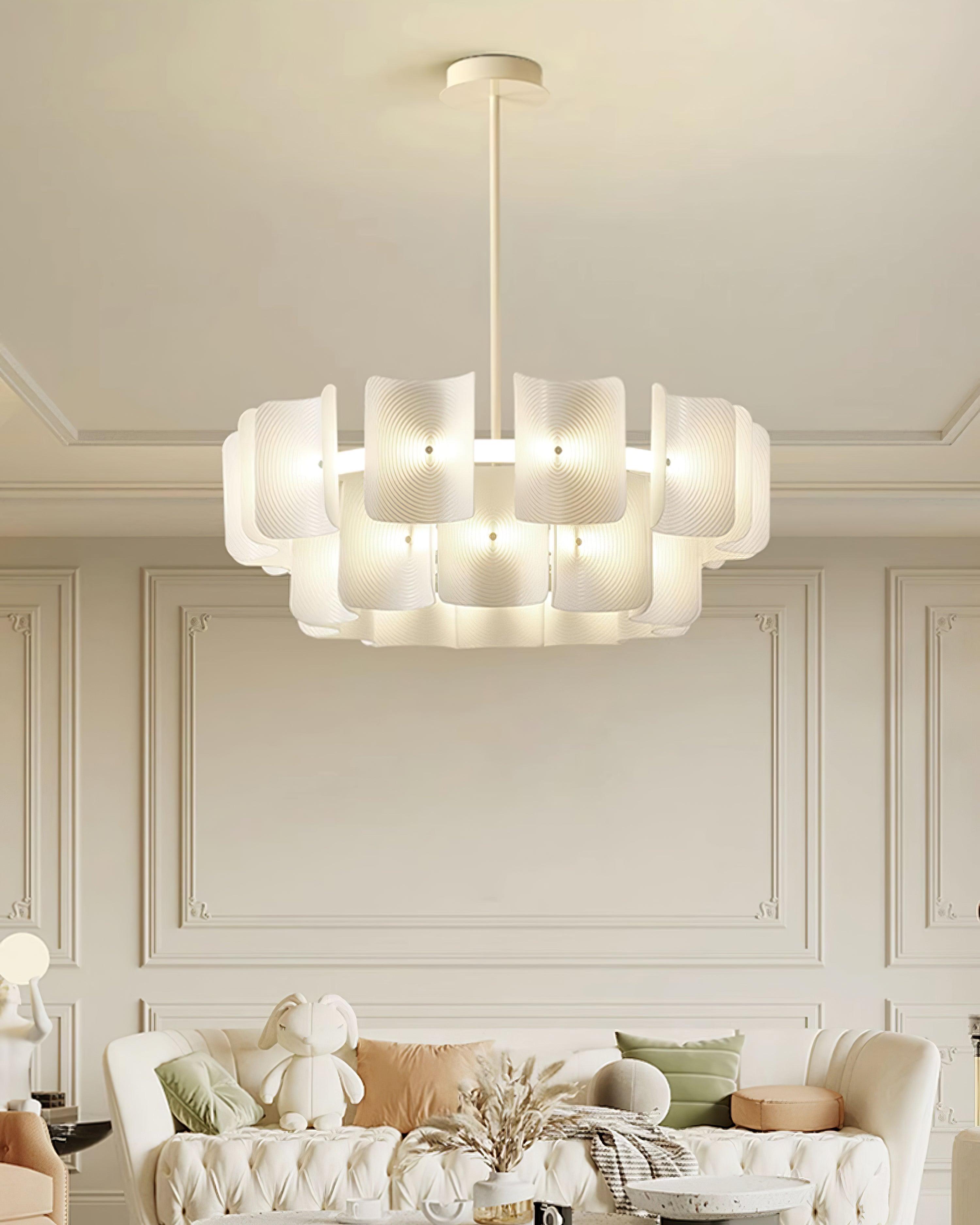Finn Lustra Lustre Acrylique Empreinte Moderne