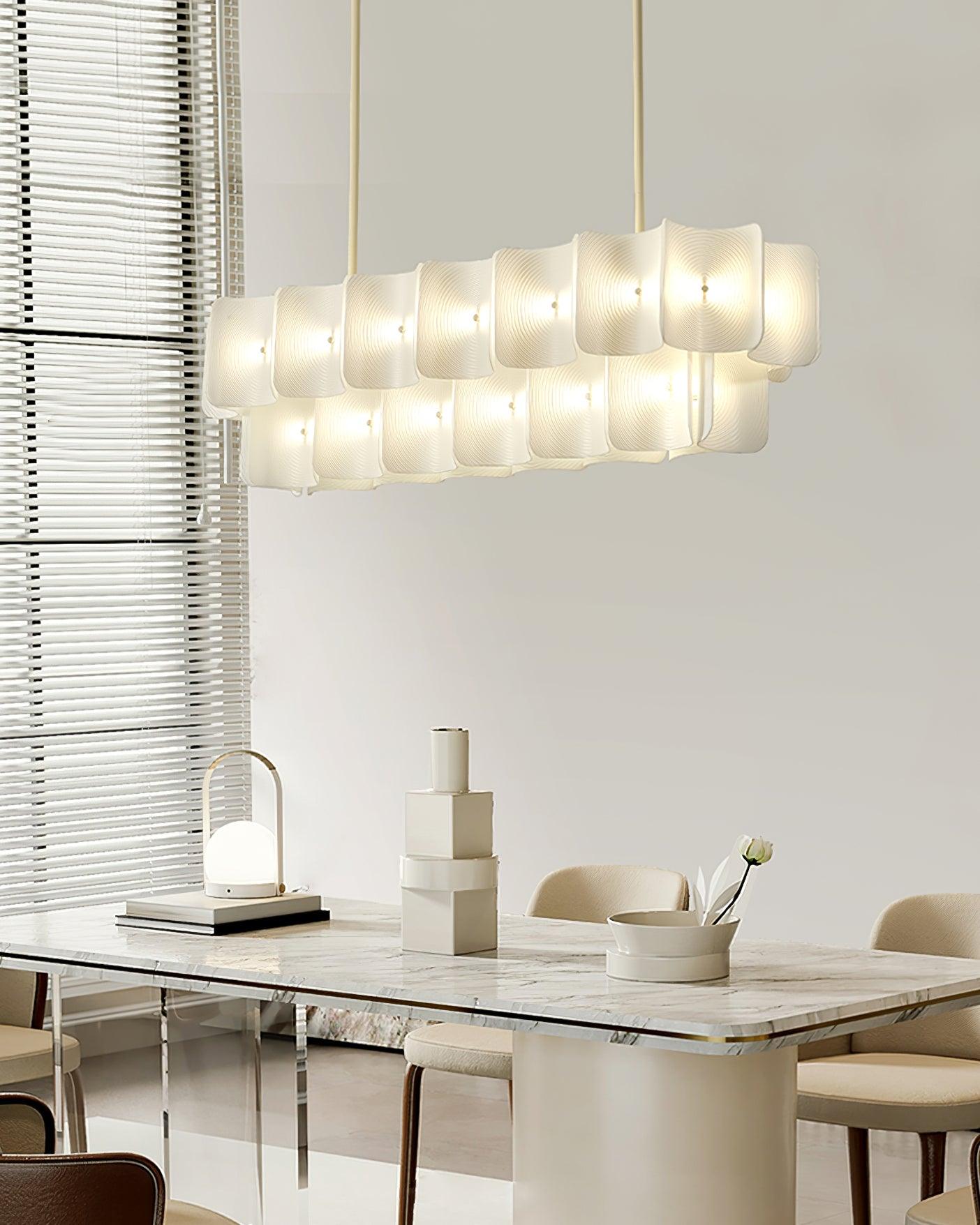 Finn Lustra Lustre Acrylique Empreinte Moderne