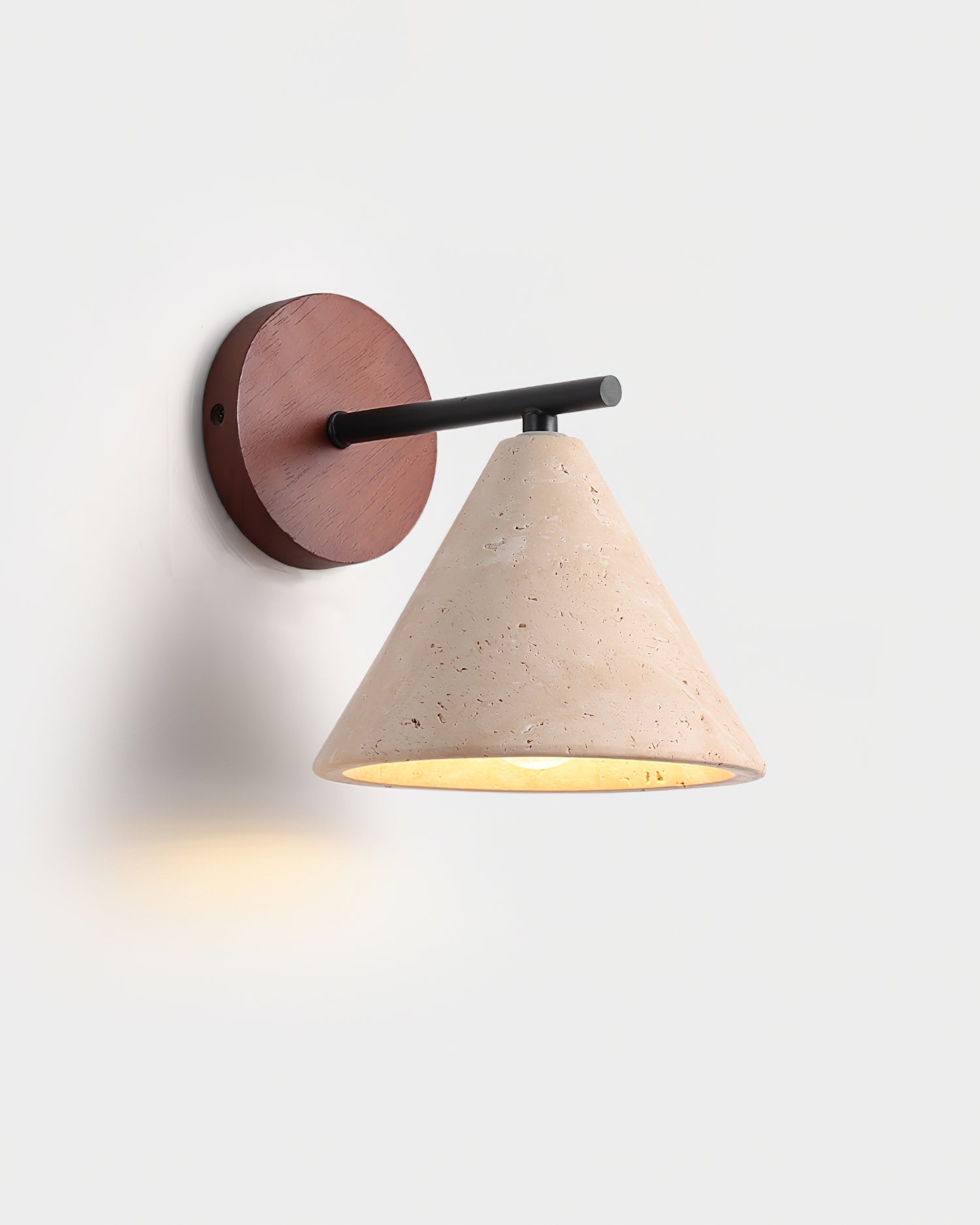 Tavero Applique Murale Moderne Bois Cone