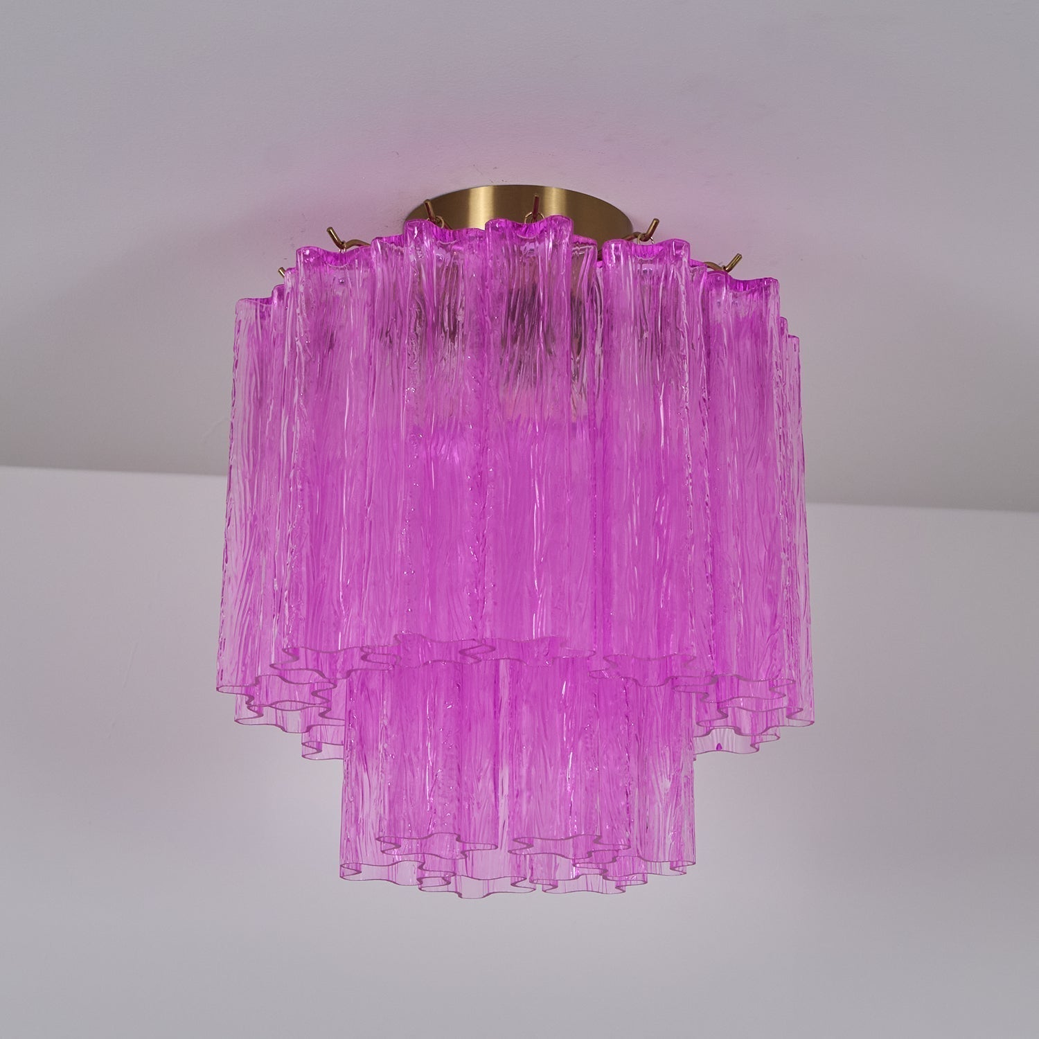 Aurora Plafonnier en Verre de Murano Violet