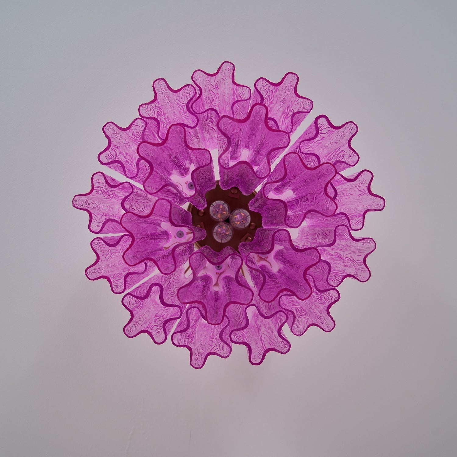 Aurora Plafonnier en Verre de Murano Violet