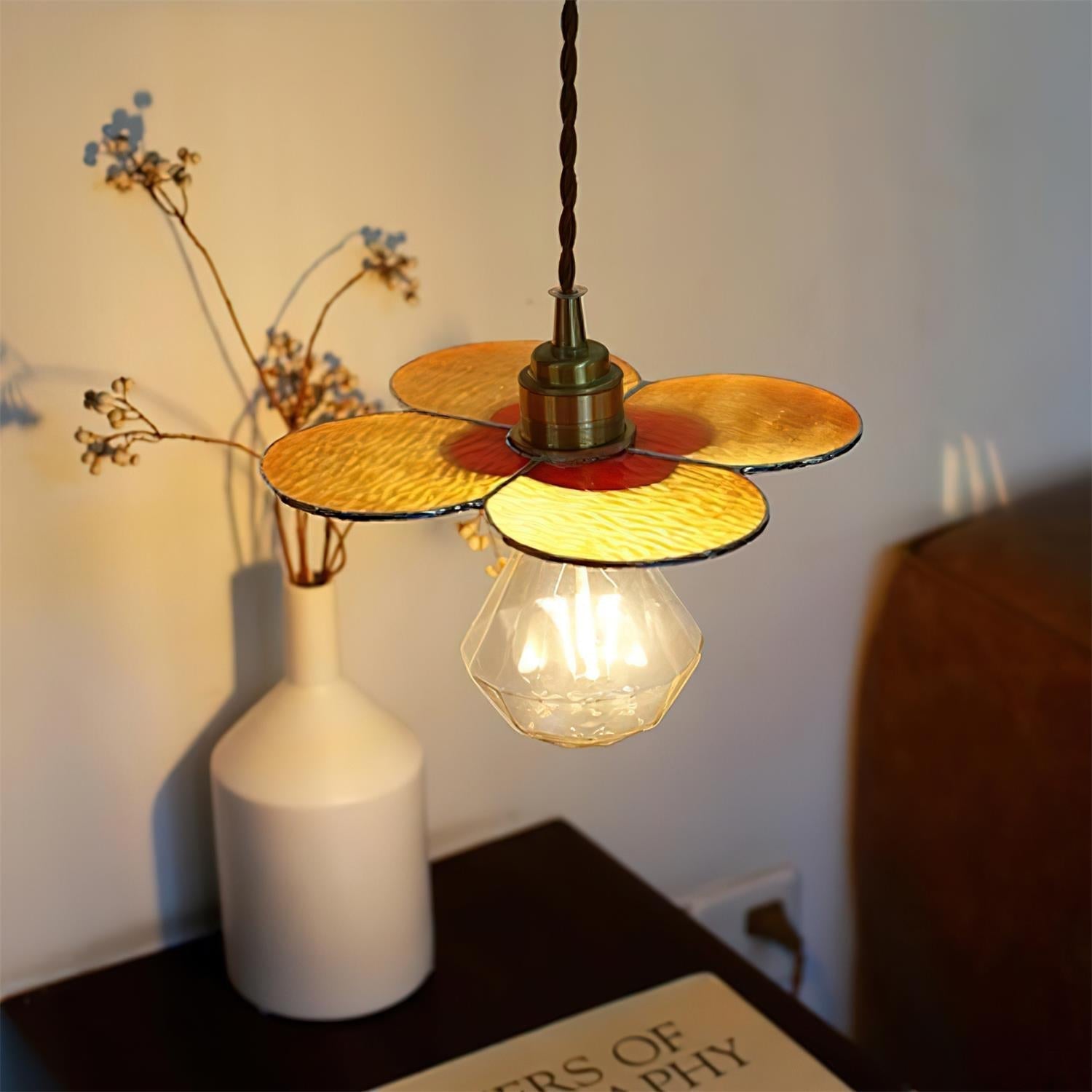 Tiffany Suspension Fioria en Verre