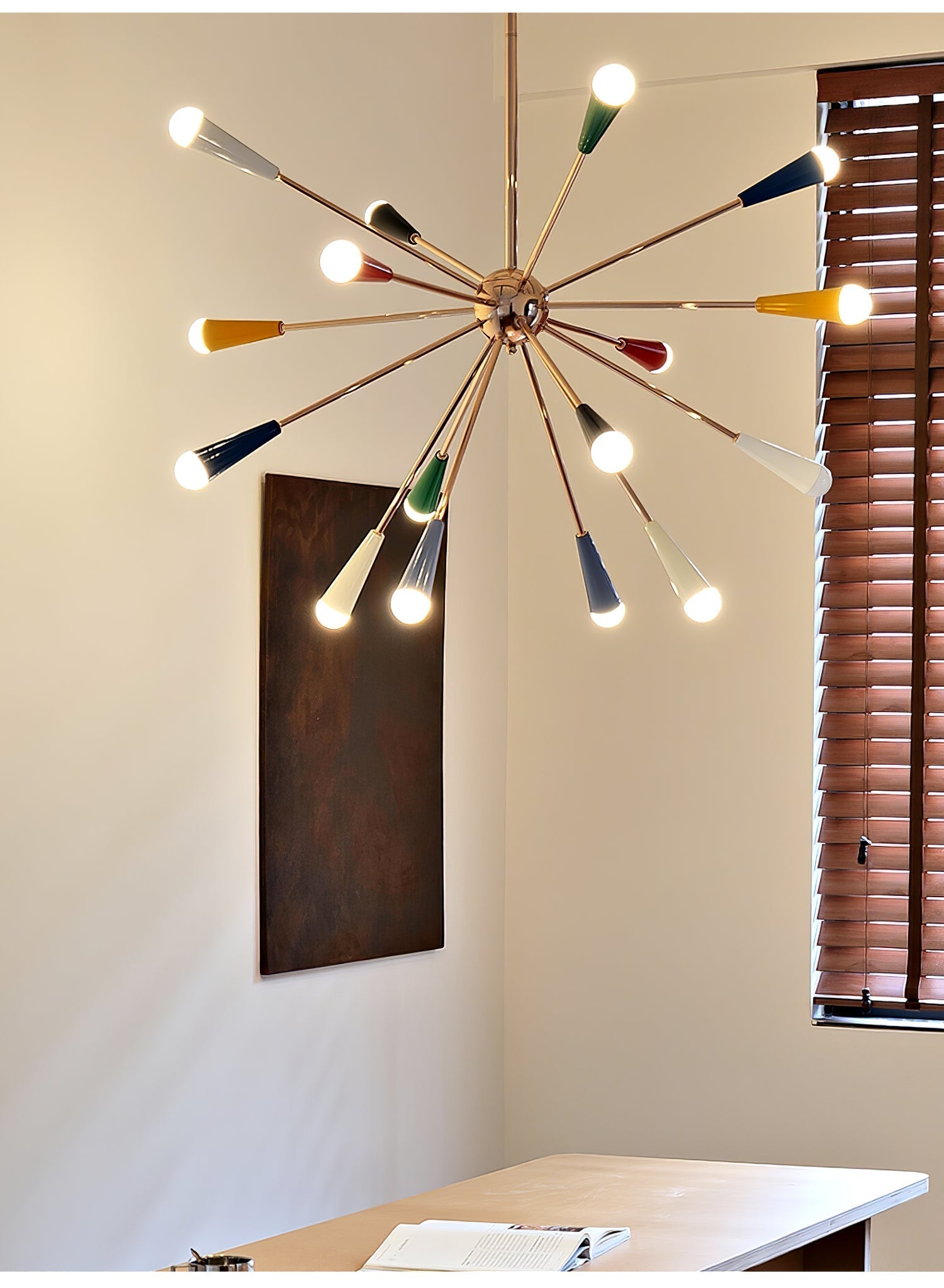 Brandon Lustre Métal Moderne