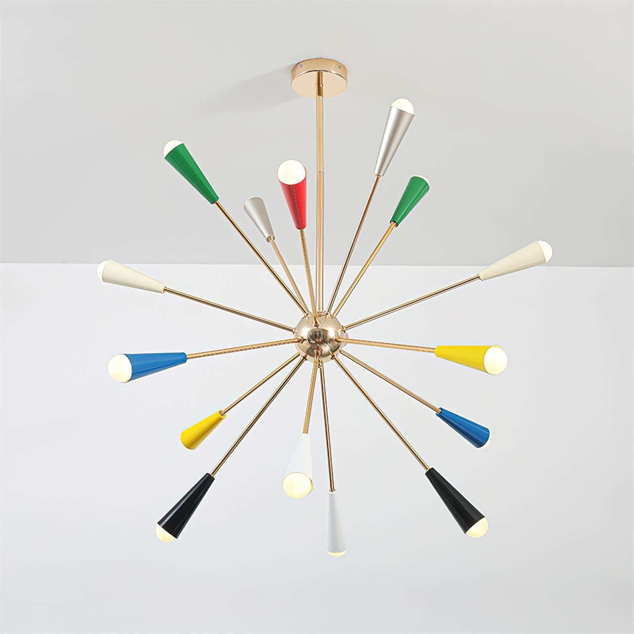 Brandon Lustre Métal Moderne