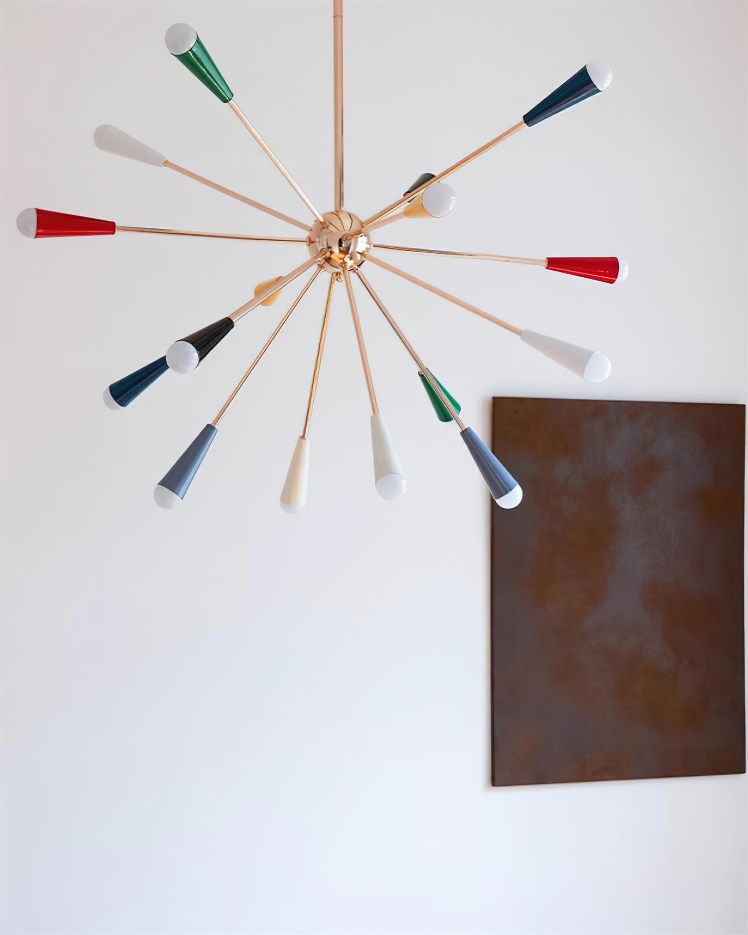 Brandon Lustre Métal Moderne