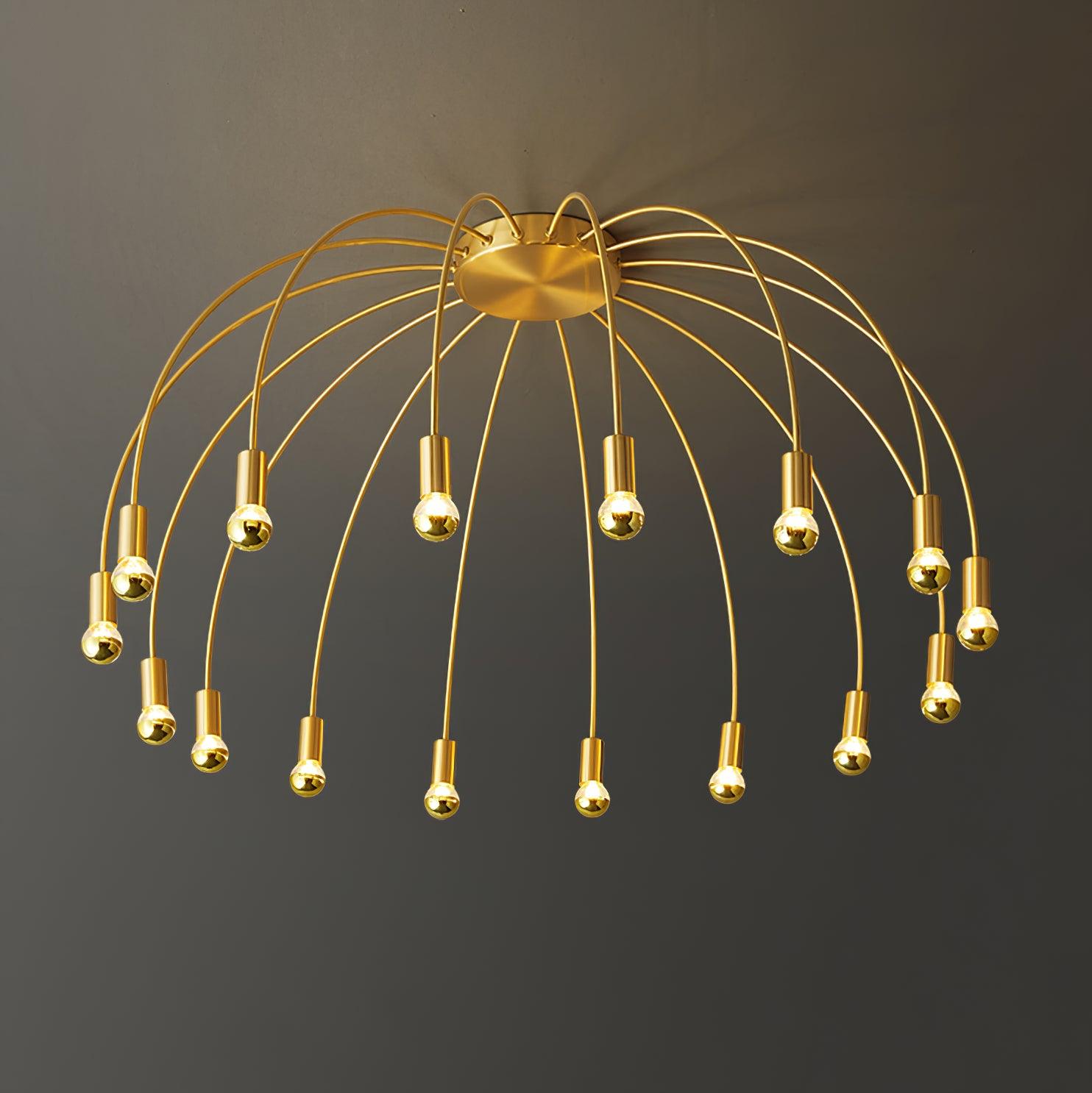 Sage Plafonnier en Verre Luxe