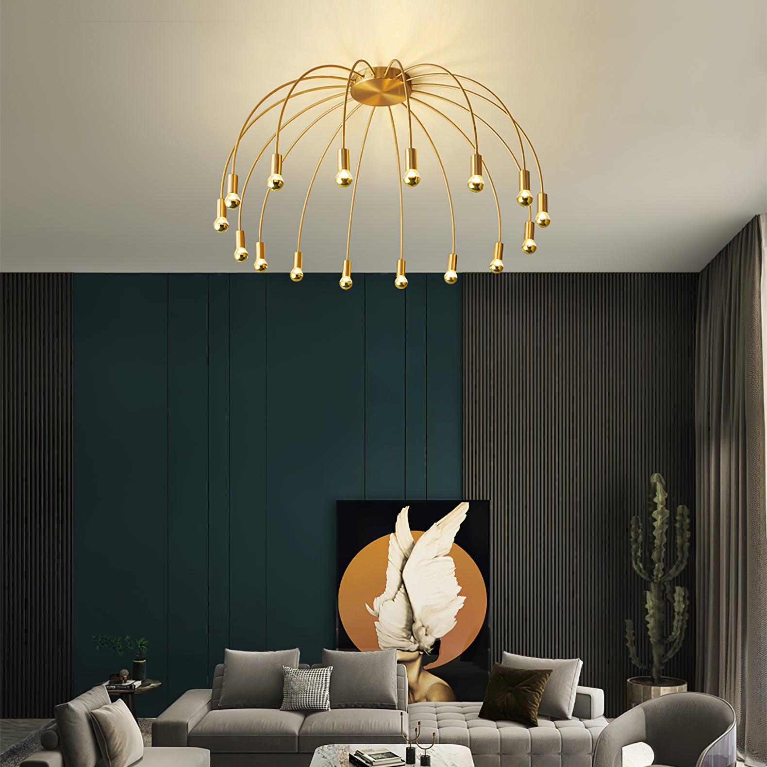 Sage Plafonnier en Verre Luxe