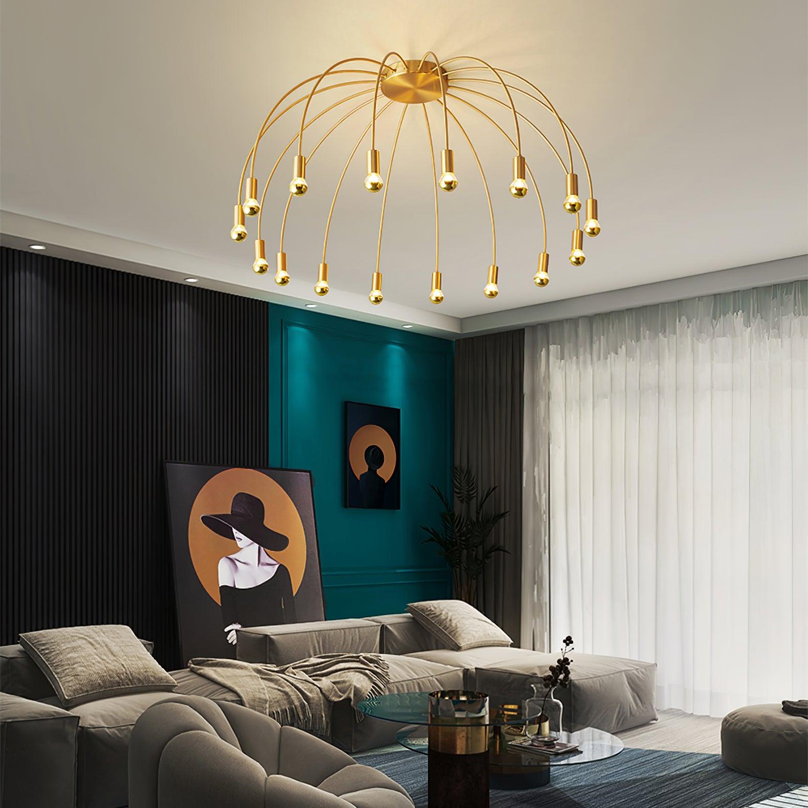 Sage Plafonnier en Verre Luxe