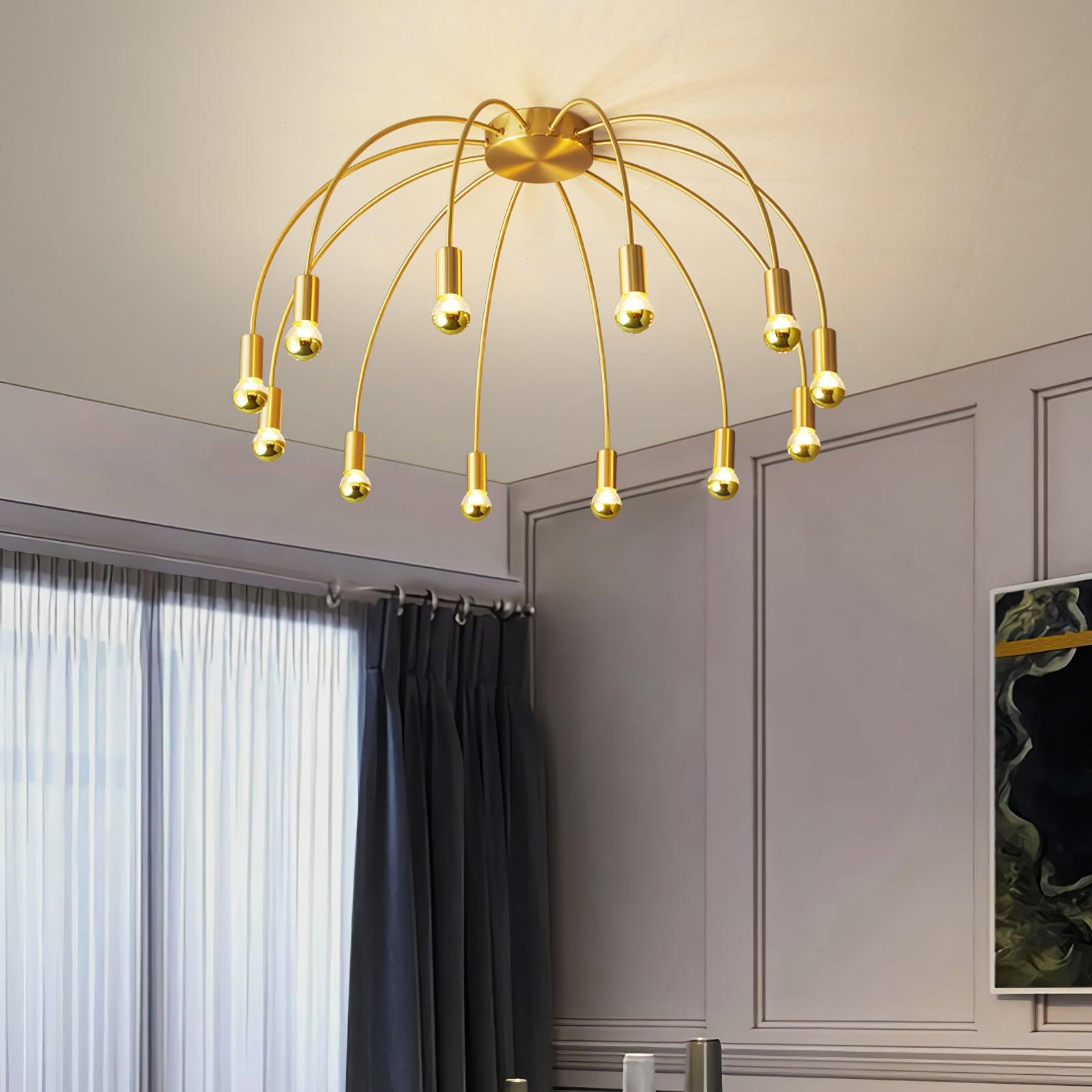 Sage Plafonnier en Verre Luxe