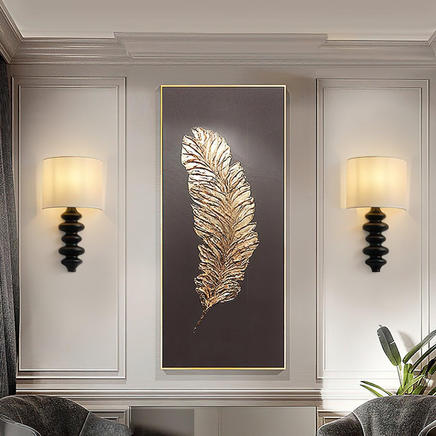 Zovarion Applique Murale en Tissu Art Nordic