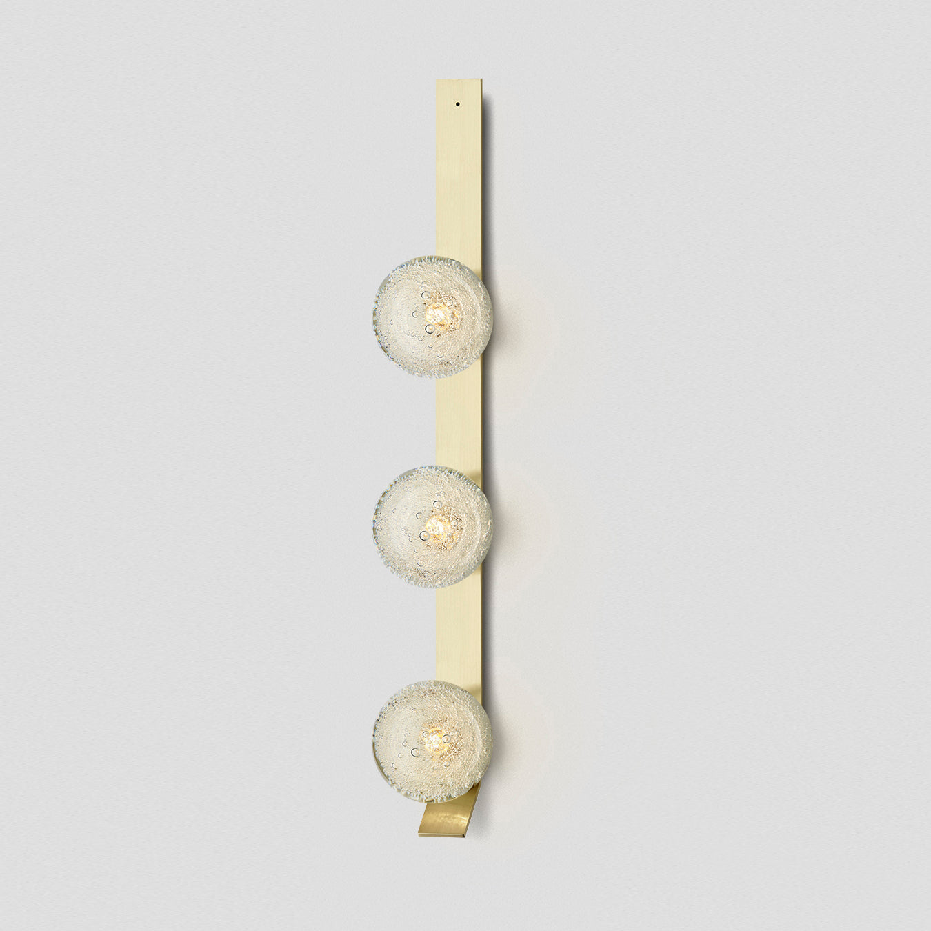 Fizi Applique Murale Cuivre Métal Verre Moderne