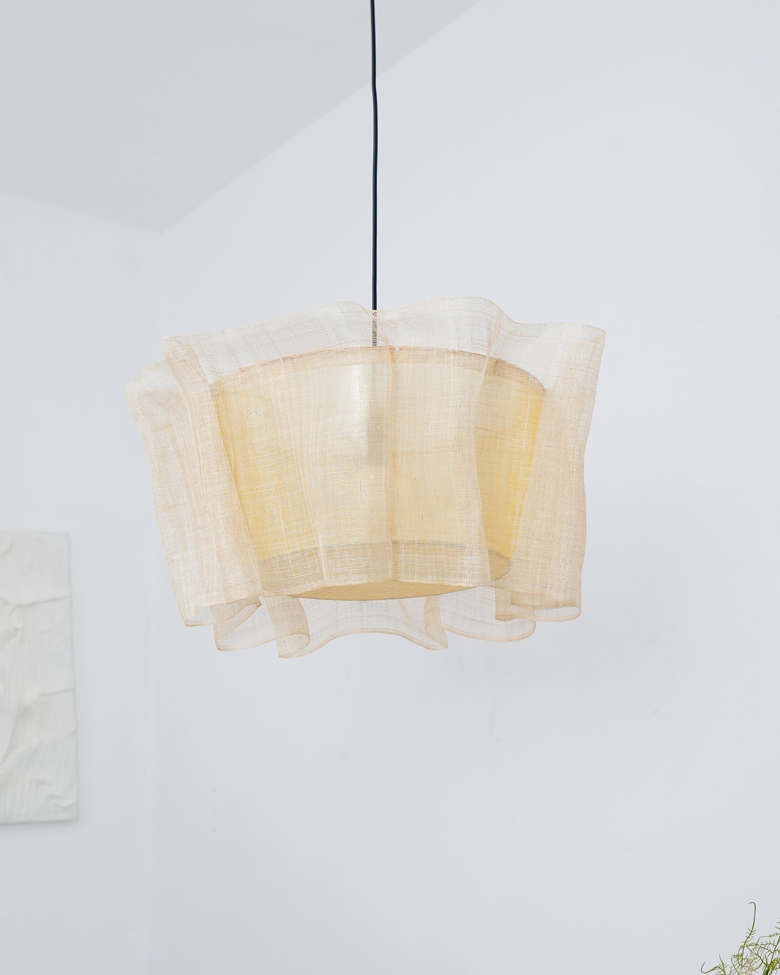 Fiorence Suspension Moderne en Chanvre de Manille