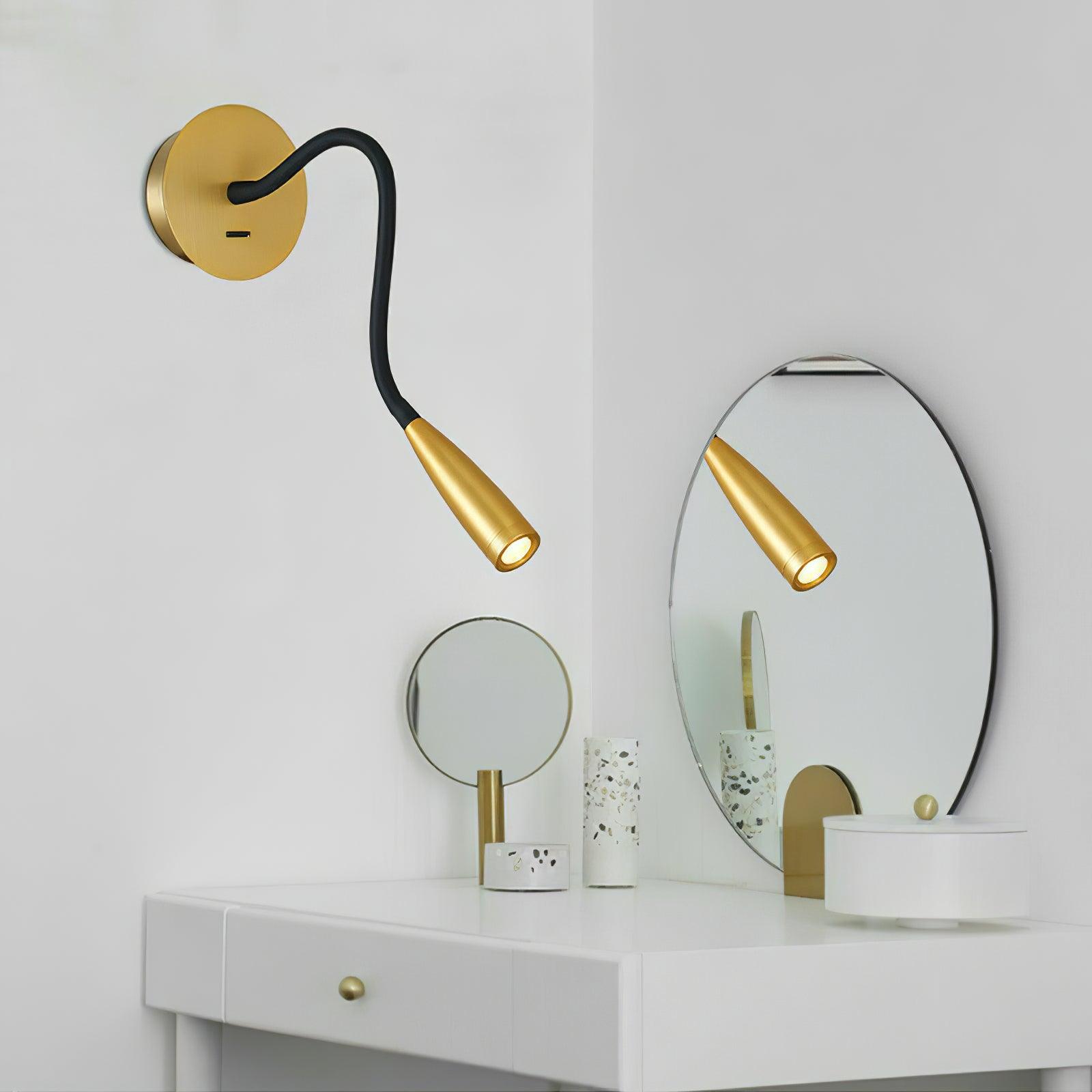 Zodore Modern Minimalist Plug-in Wall Light