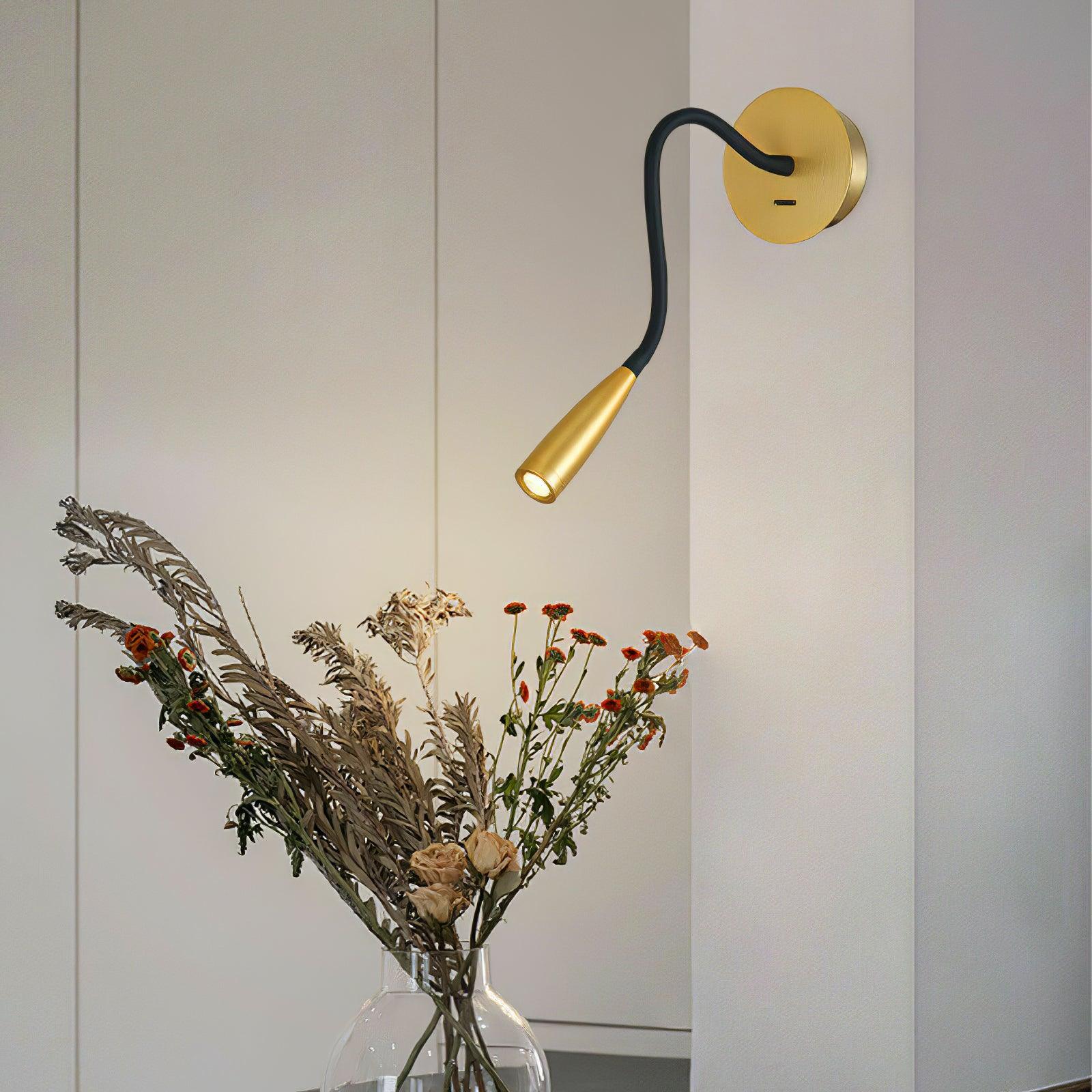 Zodore Modern Minimalist Plug-in Wall Light