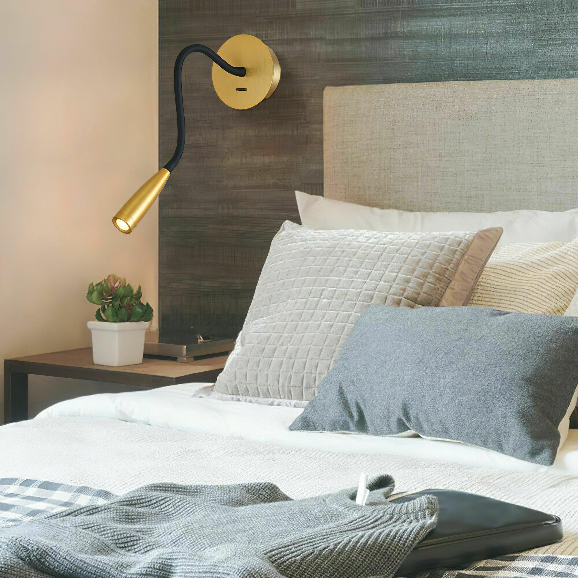 Zodore Modern Minimalist Plug-in Wall Light