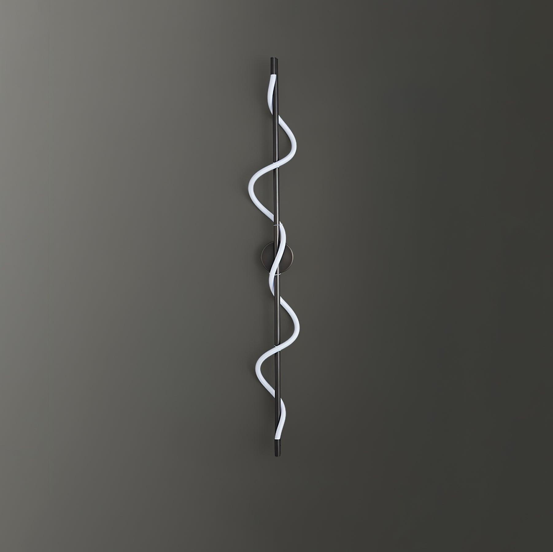 Fidora Applique murale sculpturale en laiton et silicone