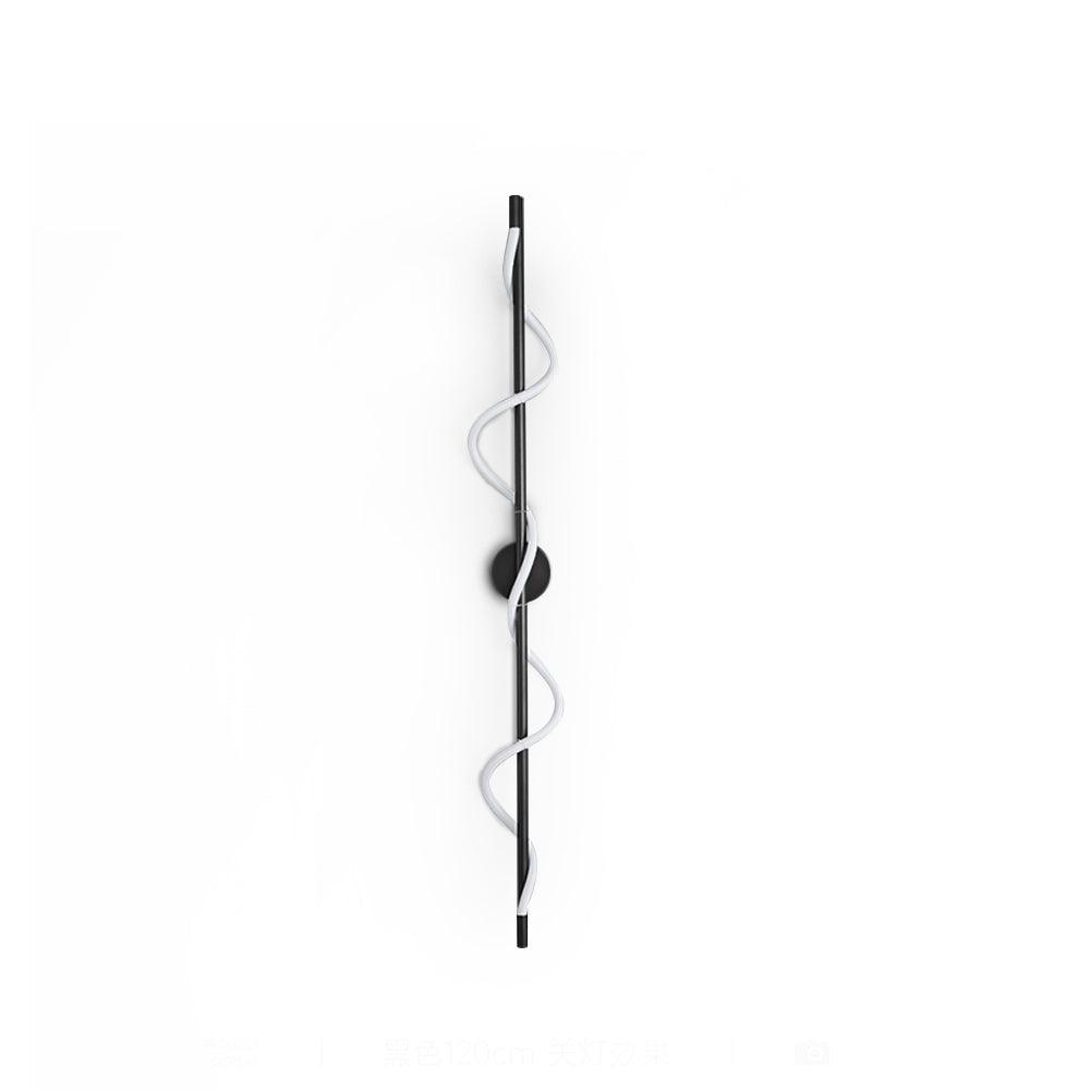 Fidora Applique murale sculpturale en laiton et silicone