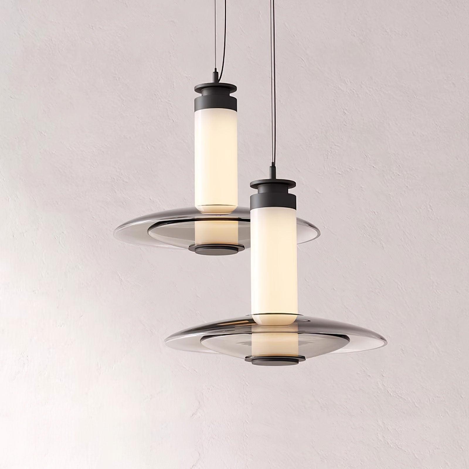 Oryxa Suspension en Verre Futuriste