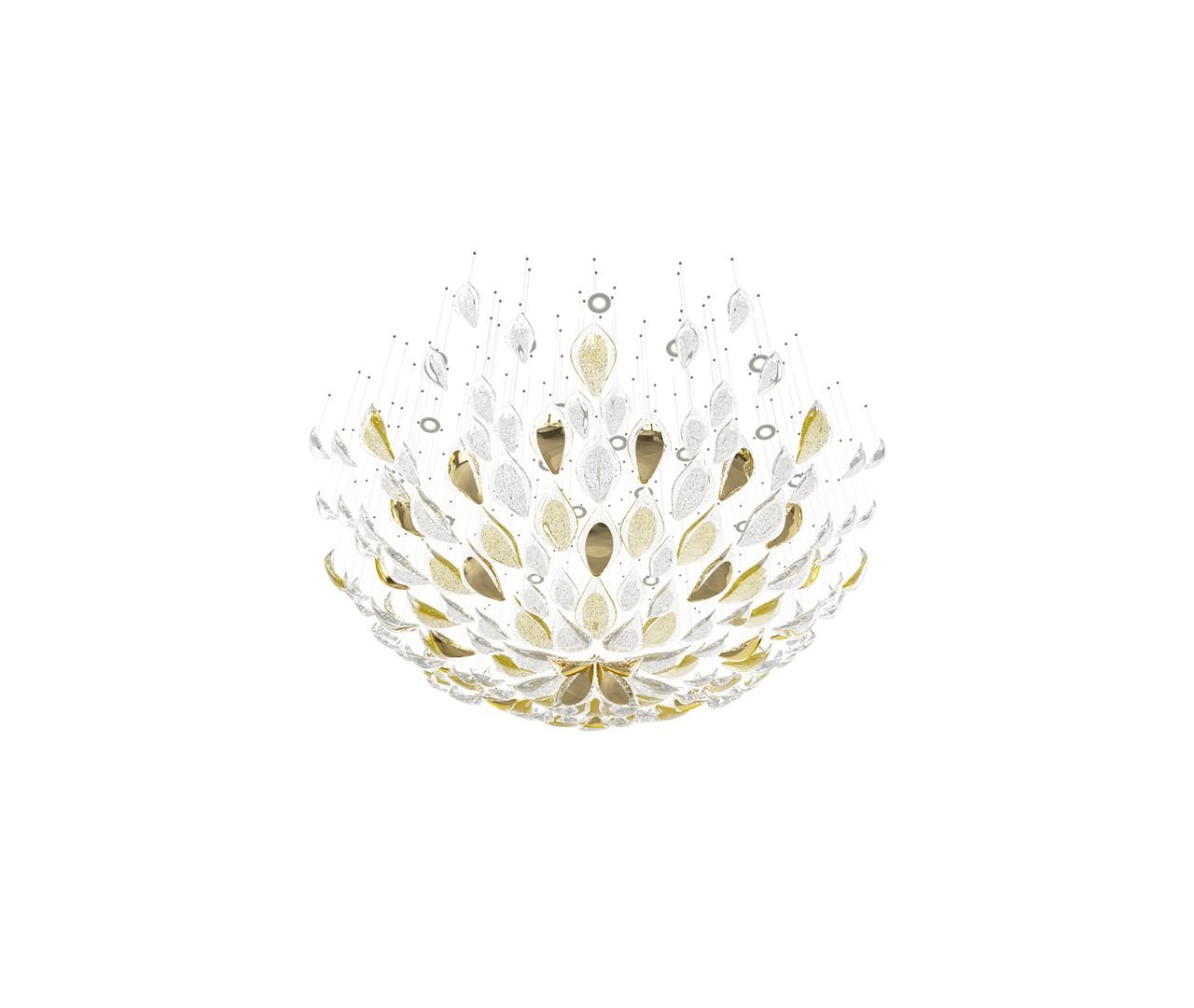 Avynen Lustre Pétale en Cristal