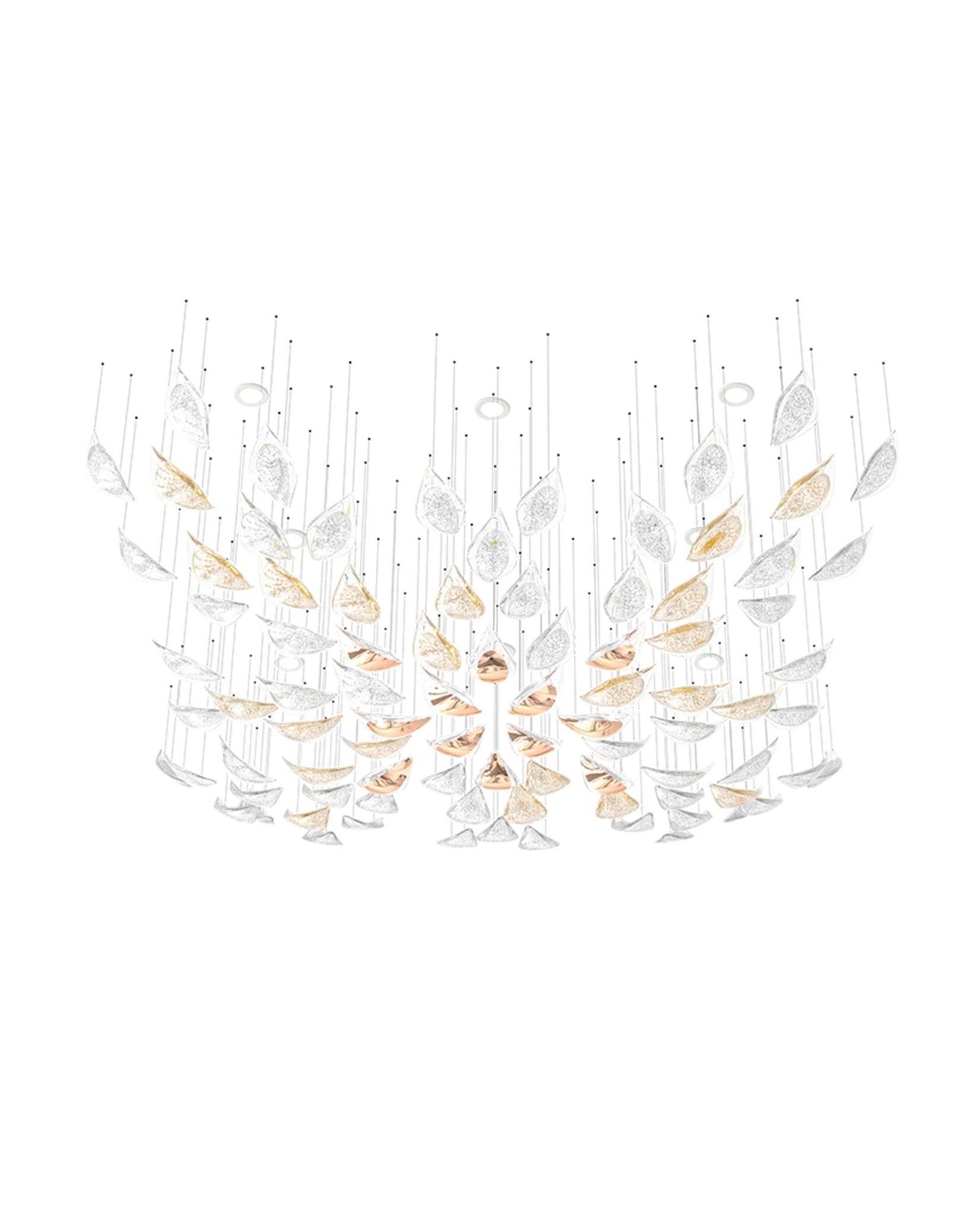 Avynen Lustre Pétale en Cristal