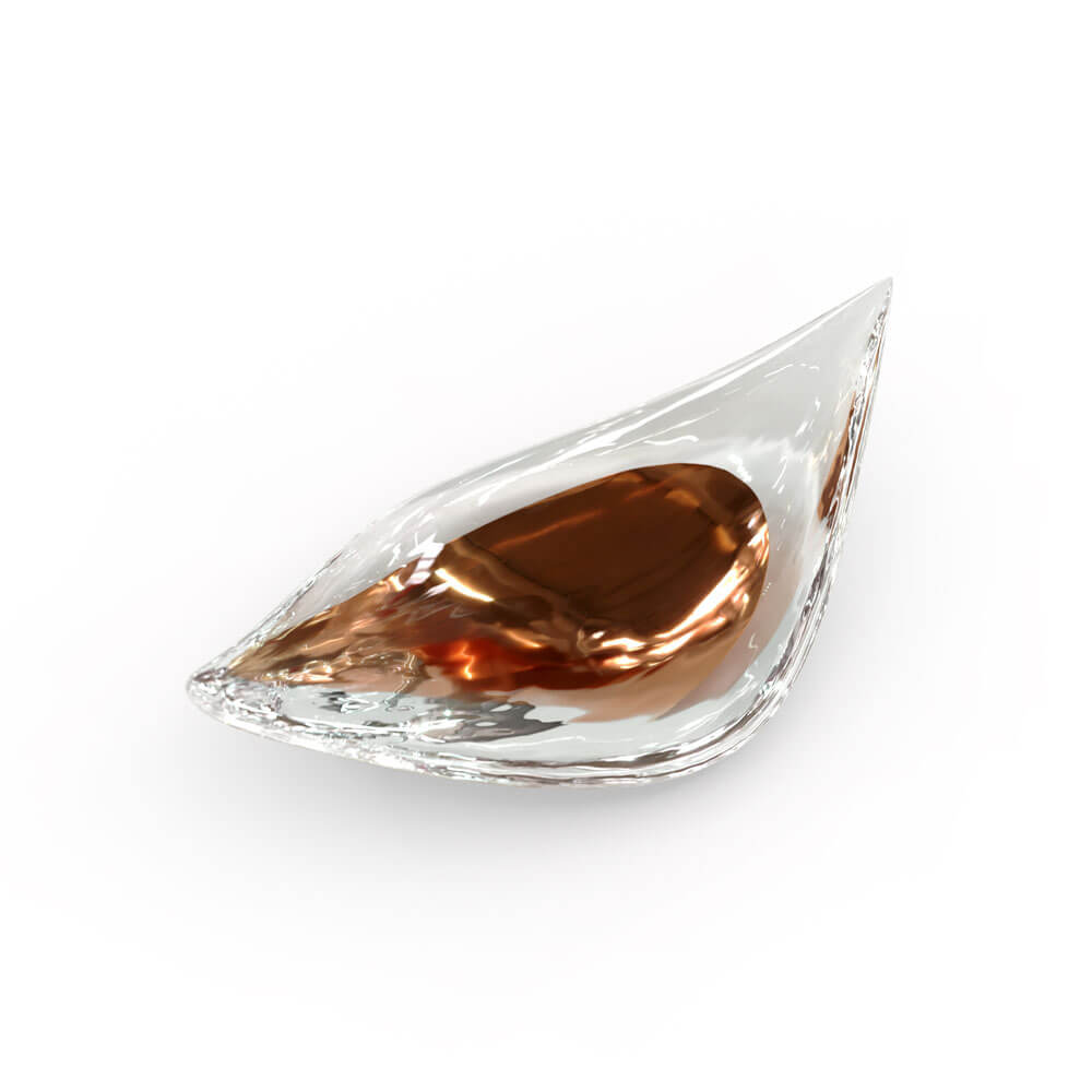 Avynen Lustre Pétale en Cristal