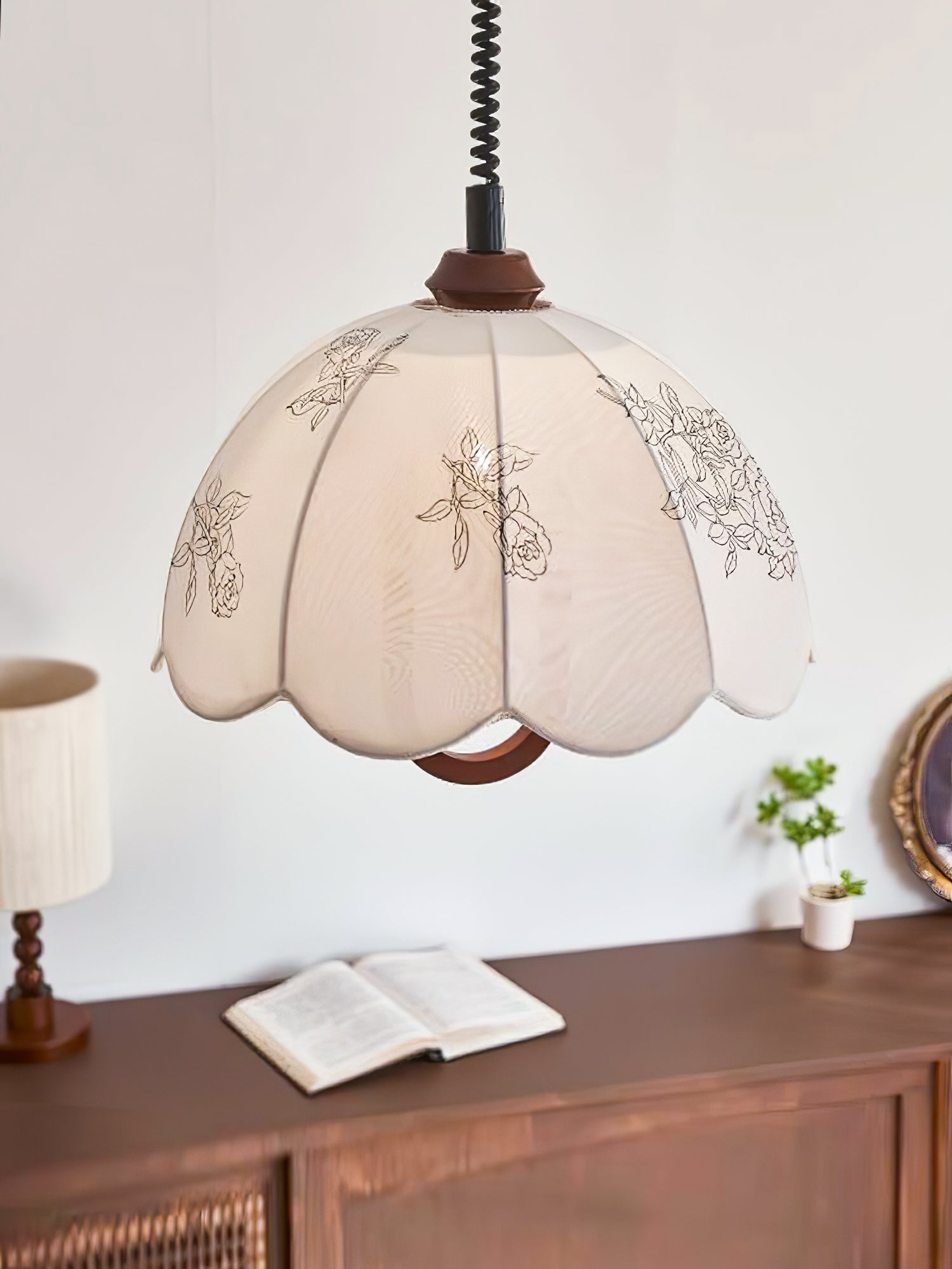 Kade Suspension Bois Vintage