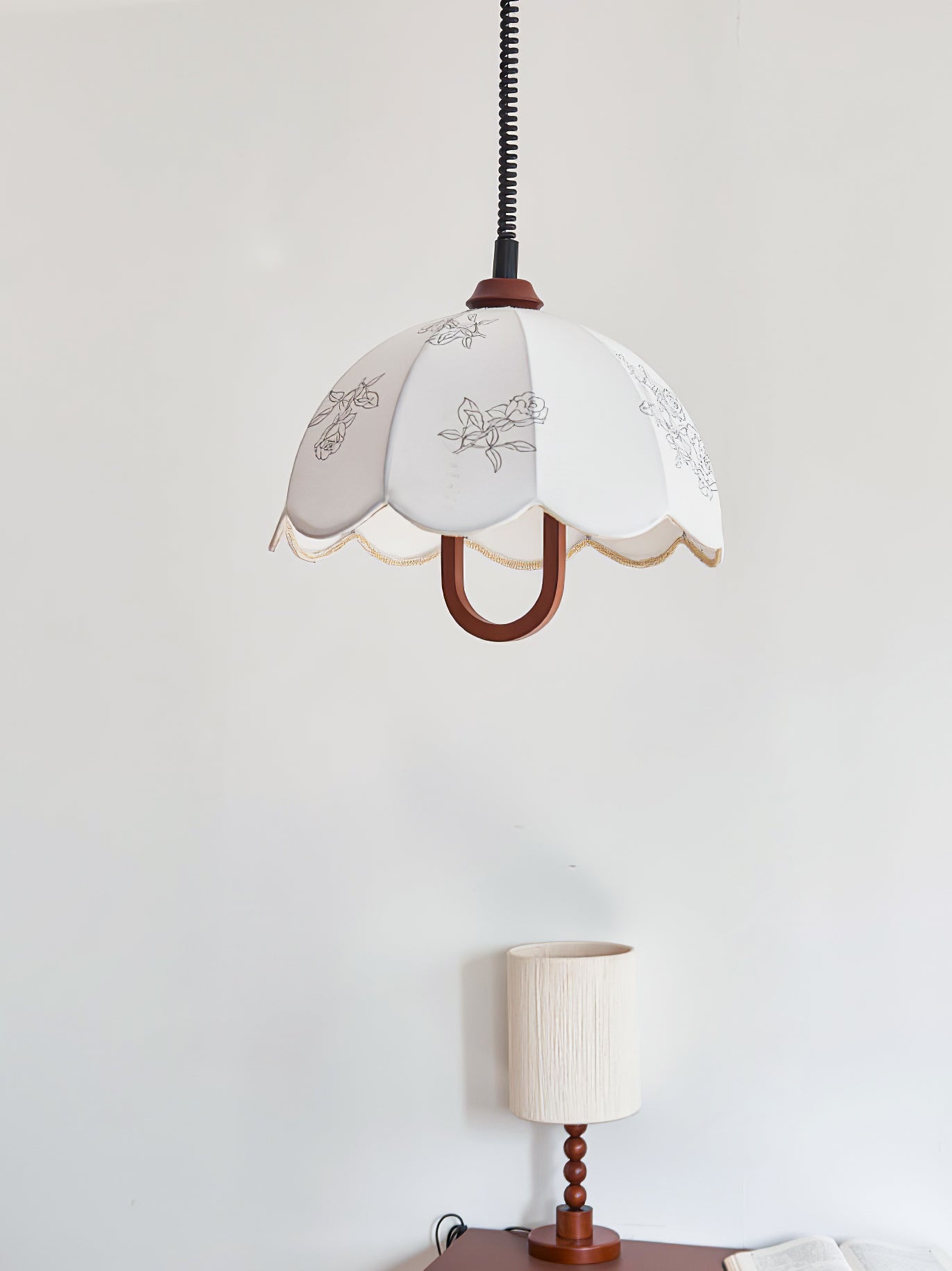 Kade Suspension Bois Vintage
