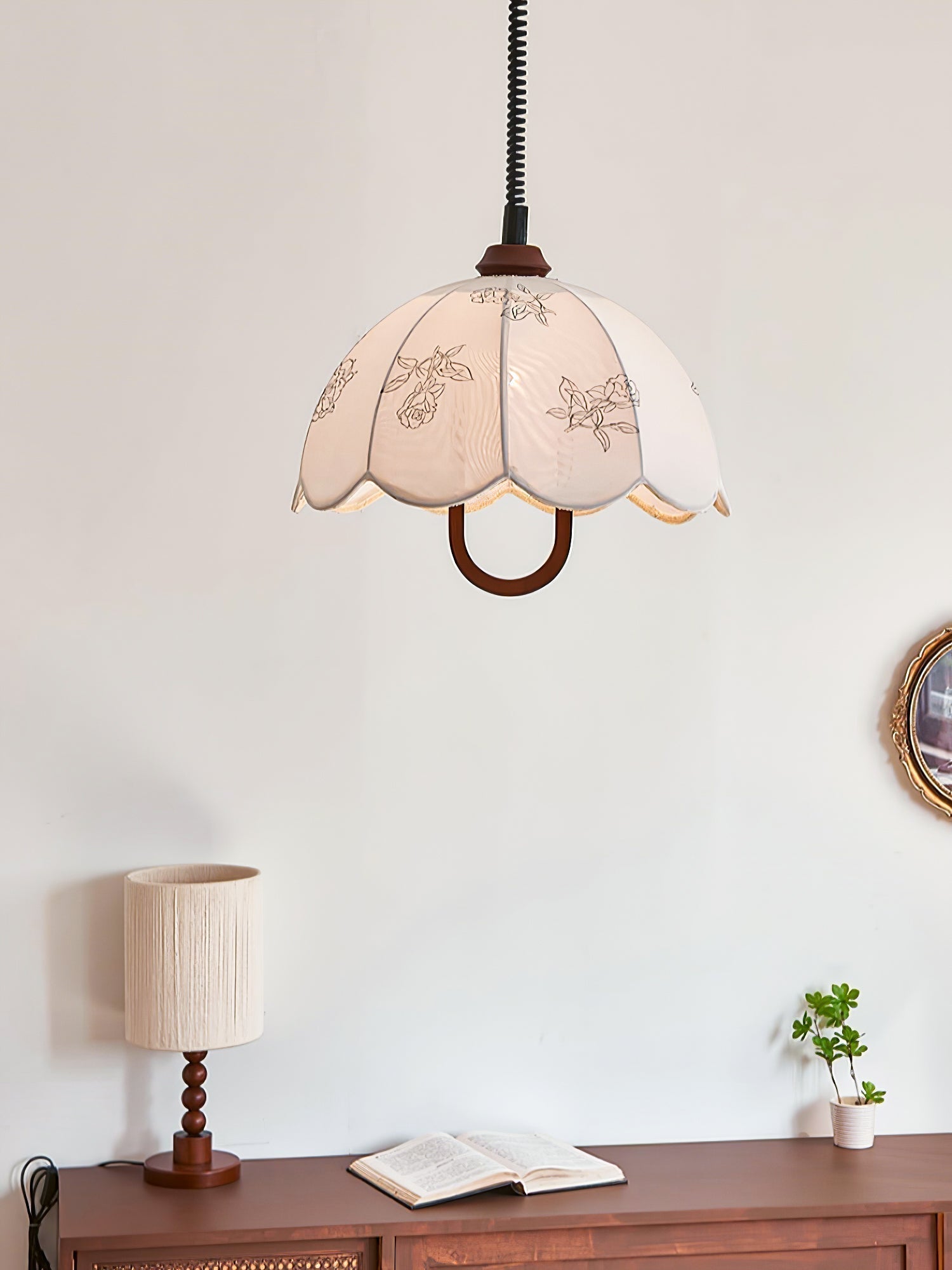 Kade Suspension Bois Vintage