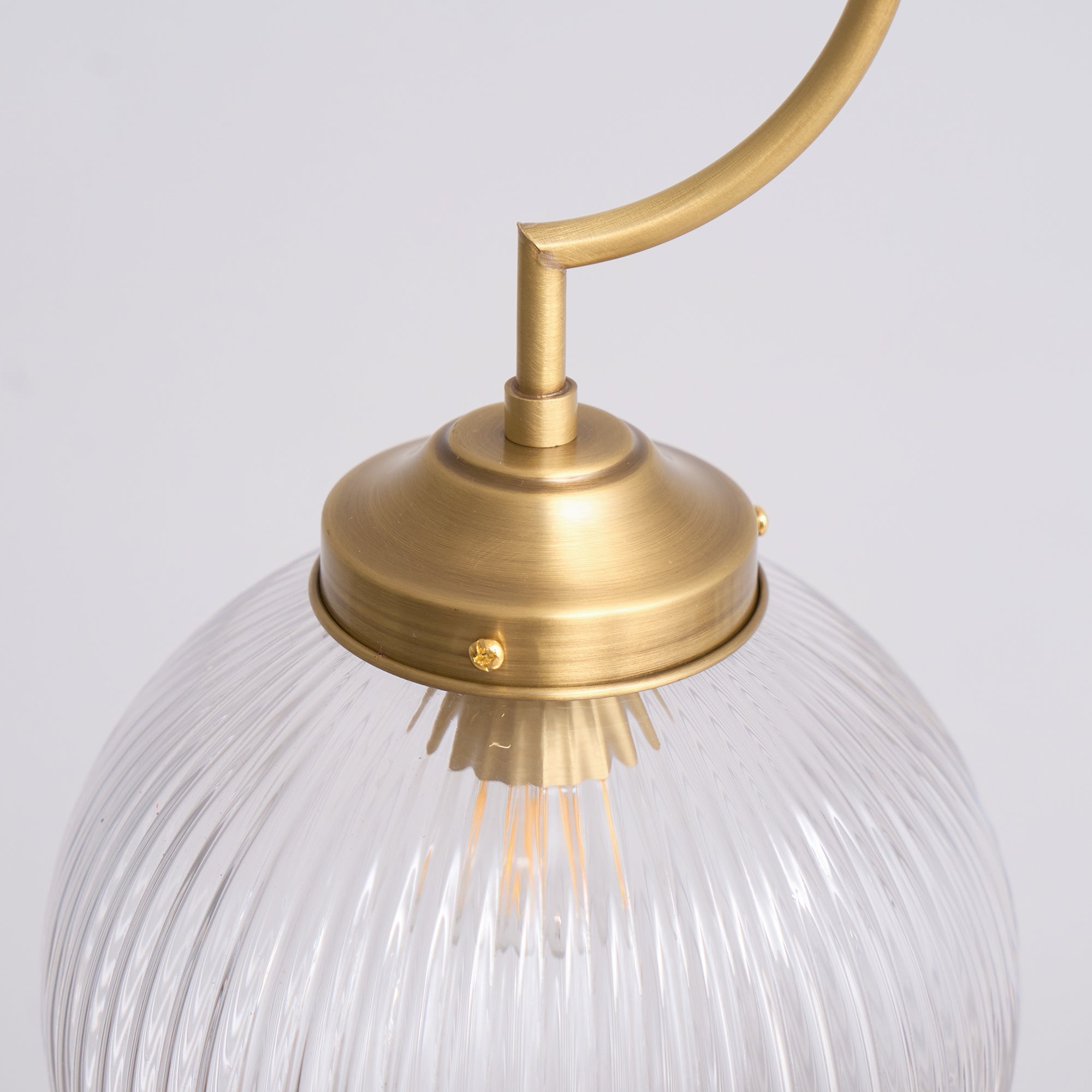 Vavenia Lustre Laiton Verre Moderne Minimaliste