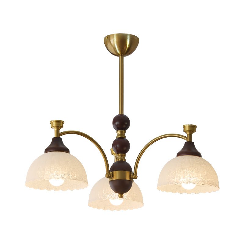 Vosolir Lustre en Bois Élégance Traditionnelle