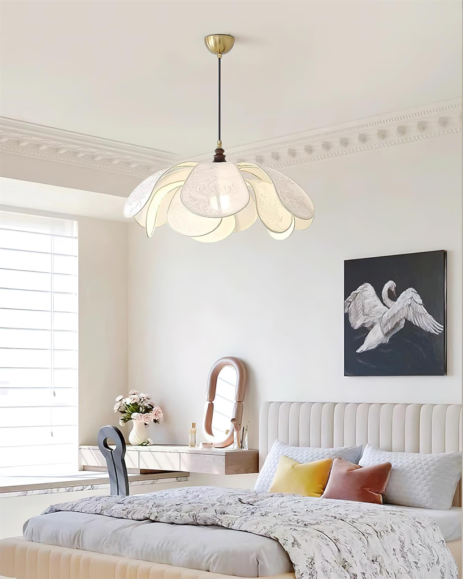 Savoy Suspension Abat-jour en Tissu