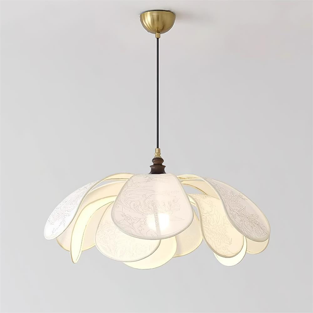 Savoy Suspension Abat-jour en Tissu