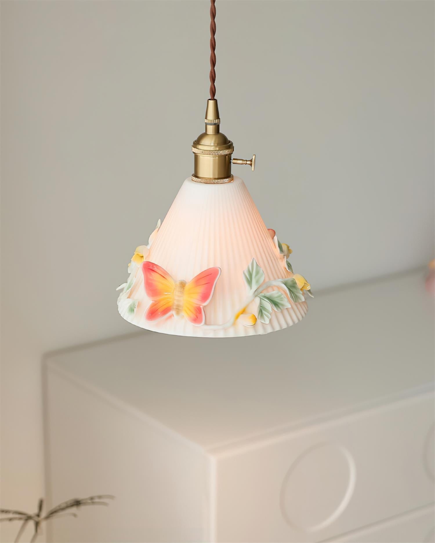 Florynna Suspension Élégance Fleur Pliée
