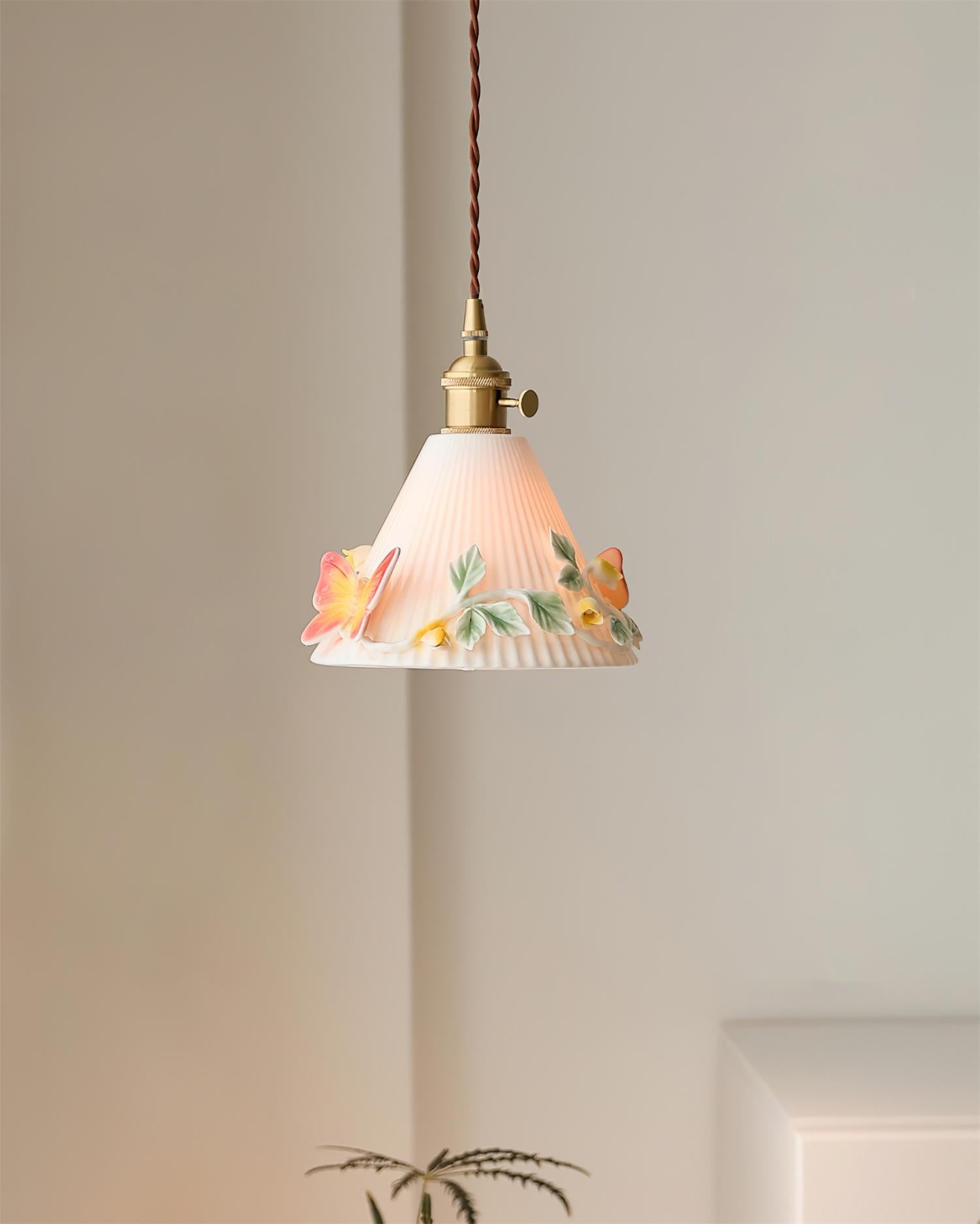 Florynna Suspension Élégance Fleur Pliée